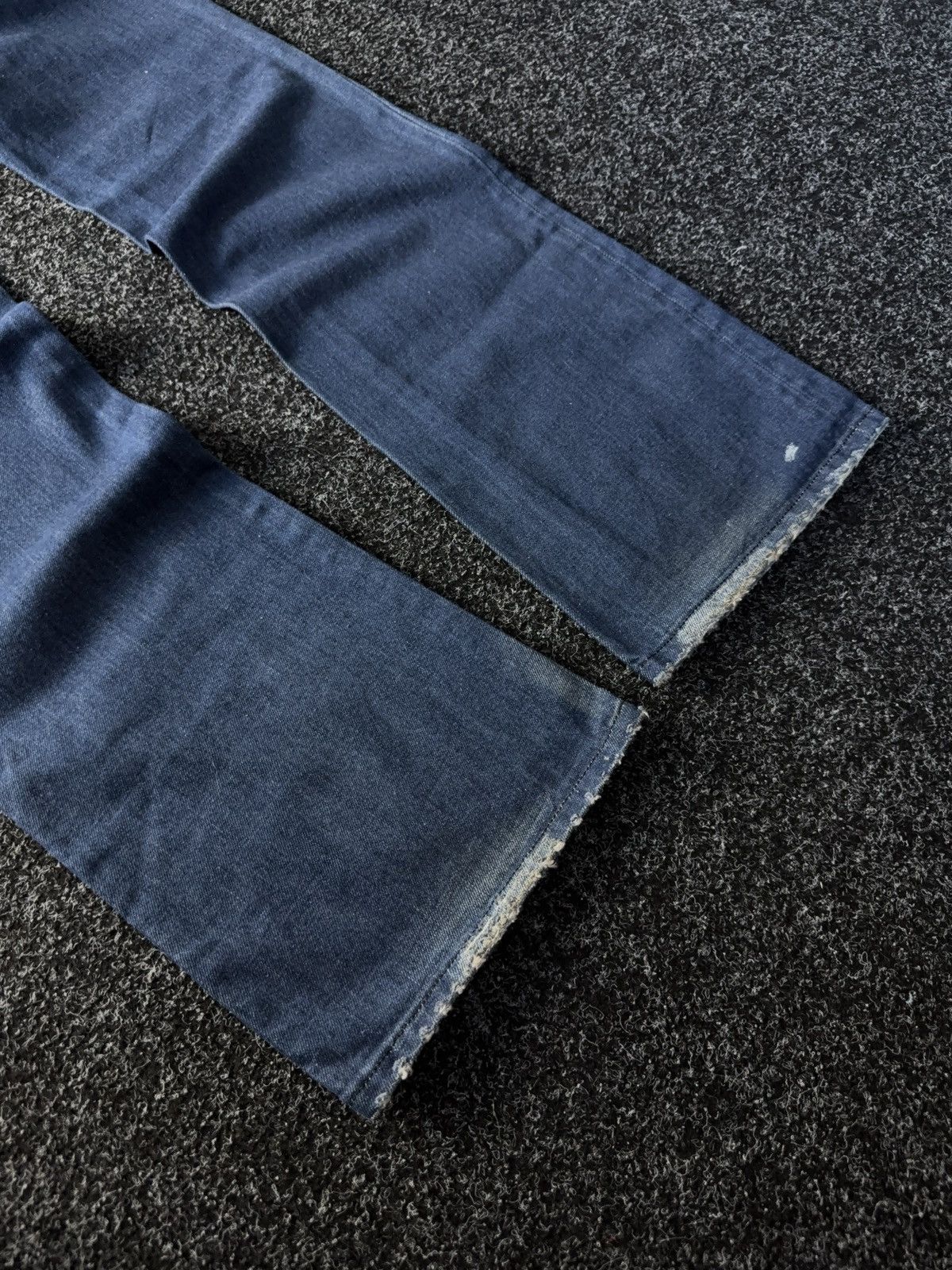 Diesel Vintage 00s Luxury Distressed Diesel Flared Denim pants Size 31" - 10 Thumbnail