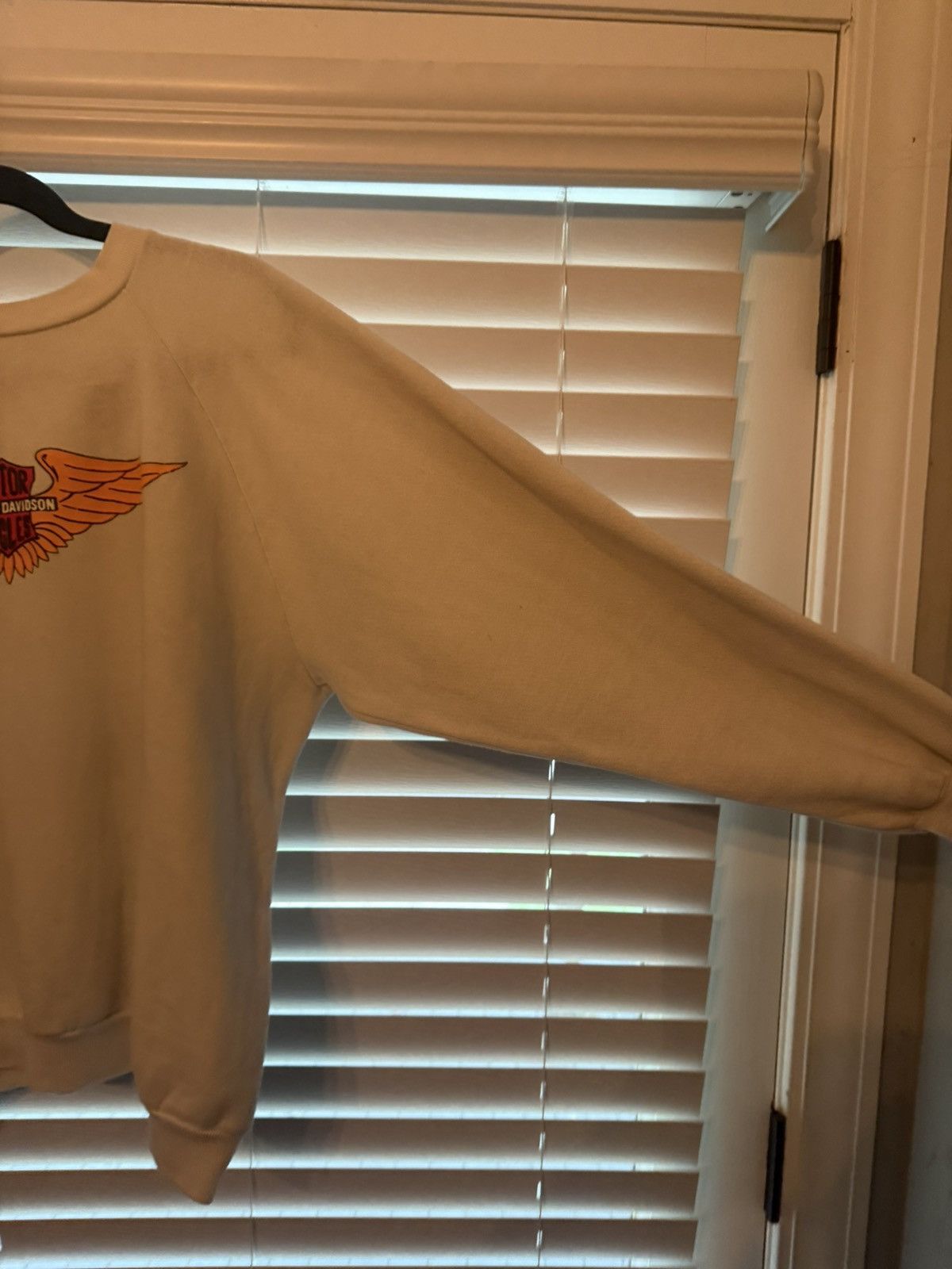 Harley Davidson Beautiful vintage Harley crew made in usa Size US XL / EU 56 / 4 - 5 Thumbnail