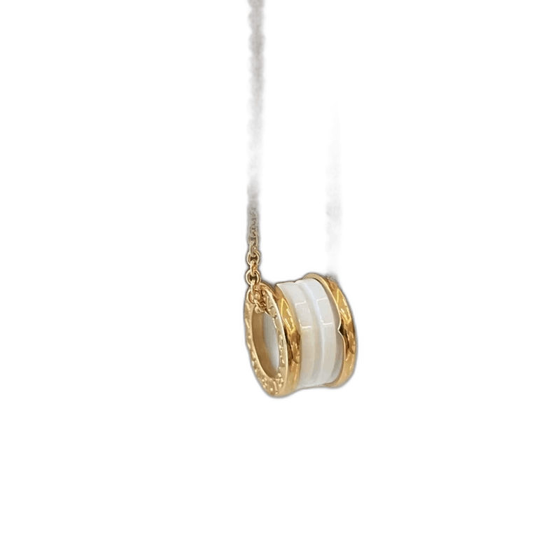 Bvlgari Bvlgari Ceramic Rose Gold Necklace 46cm Size ONE SIZE - 1 Thumbnail