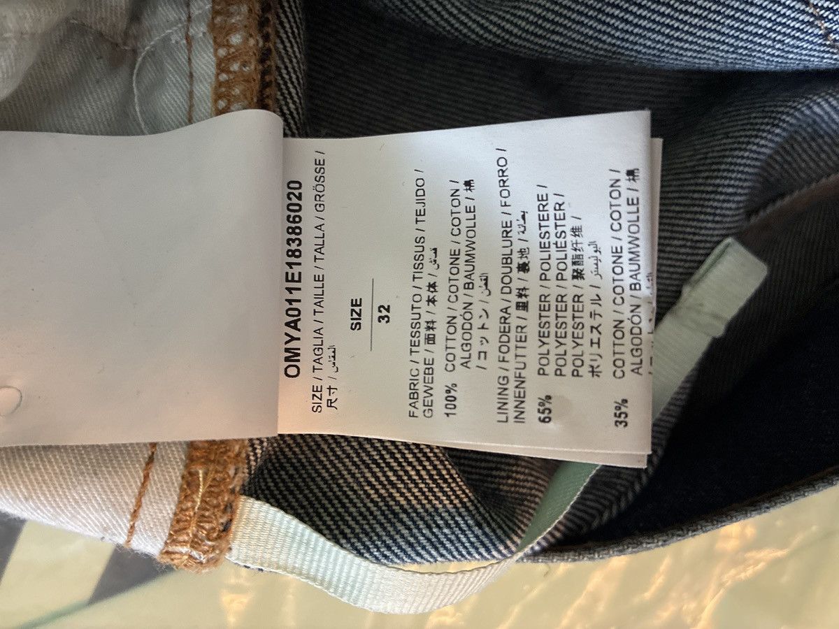 Off-White Off-White Blue Distressed Demin Size US 32 / EU 48 - 9 Thumbnail