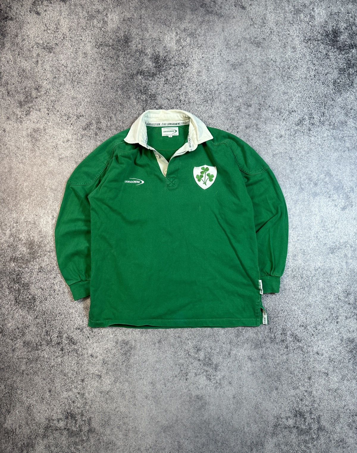 Vintage VTg Lansdowne Ireland Rugby Jersey Polo Vintage S Sportswear Size US S / EU 44-46 / 1 - 1 Thumbnail