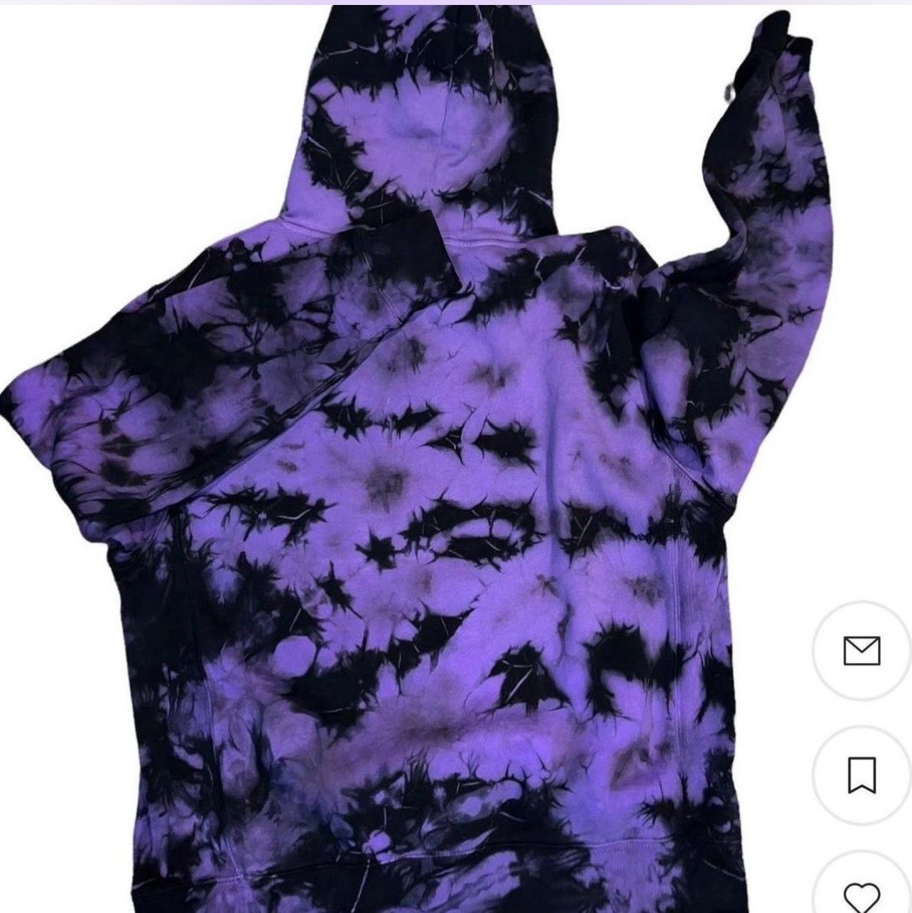 Psychworld Psychworld purple tie dye hoodie limited edition Size US L / EU 52-54 / 3 - 3 Thumbnail