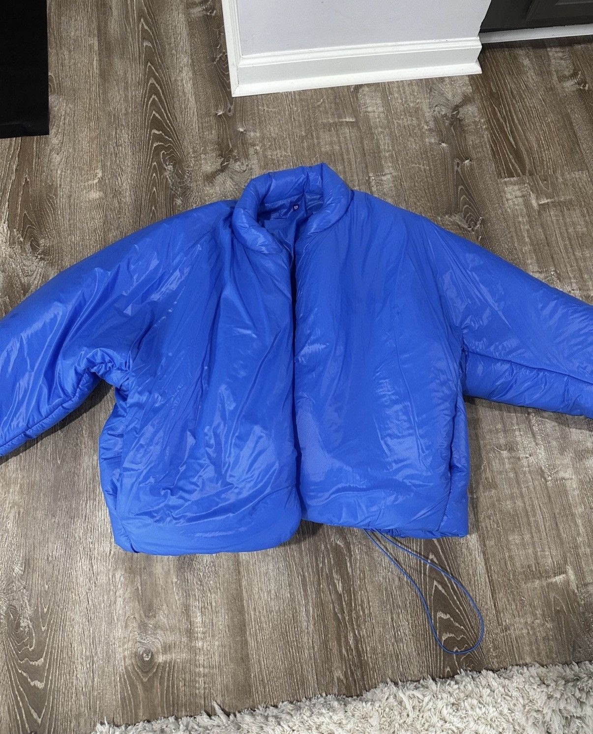 Gap × Yeezy Yeezy Gap Round Jacket Blue Puffer Size US L / EU 52-54 / 3 - 2 Thumbnail