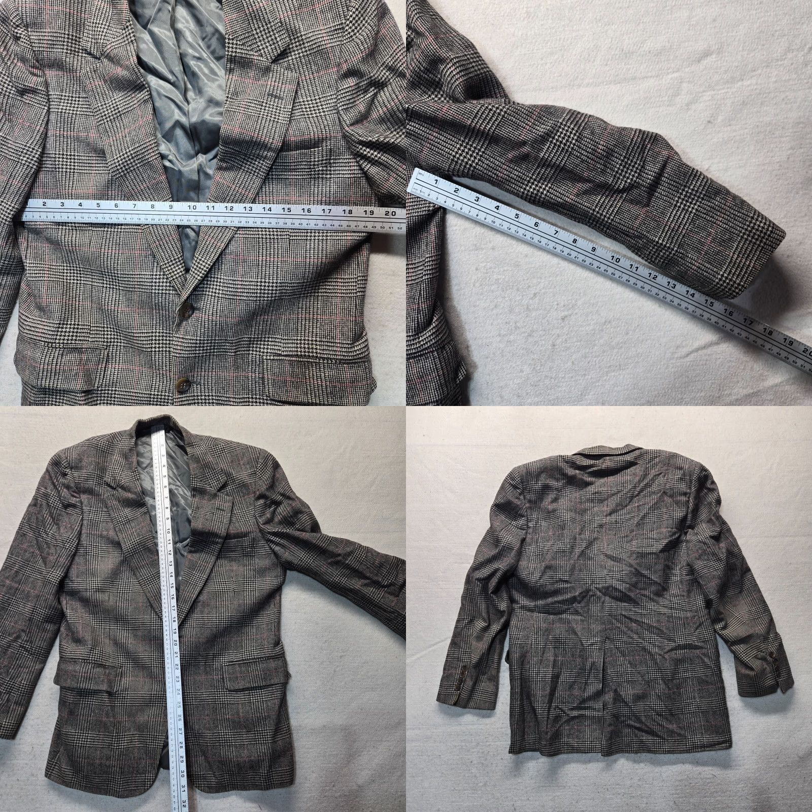 Camel VINTAGE ACTWU Union Made Camelhair Sport Coat Gray Adult Mens Large Jacket? Size L / US 10 / IT 46 - 8 Thumbnail