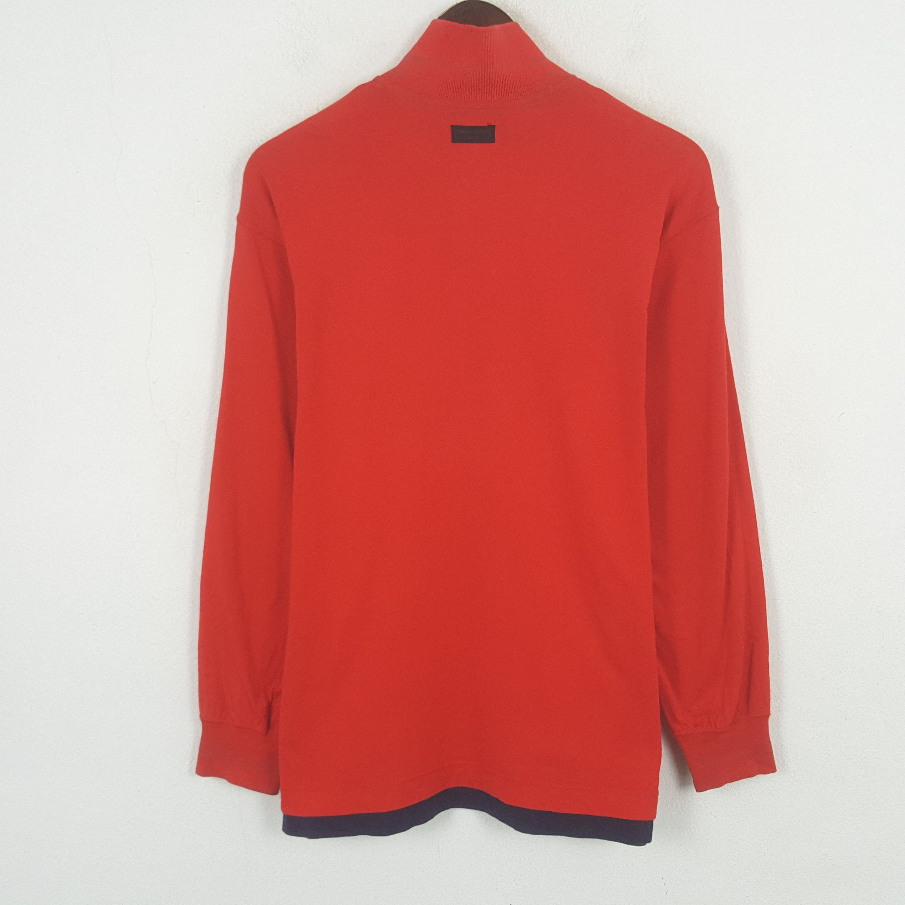 Comme des Garcons Homme Comme des Garcons Homme Reversible Half Zipper T-shirt Size US M / EU 48-50 / 2 - 2 Thumbnail
