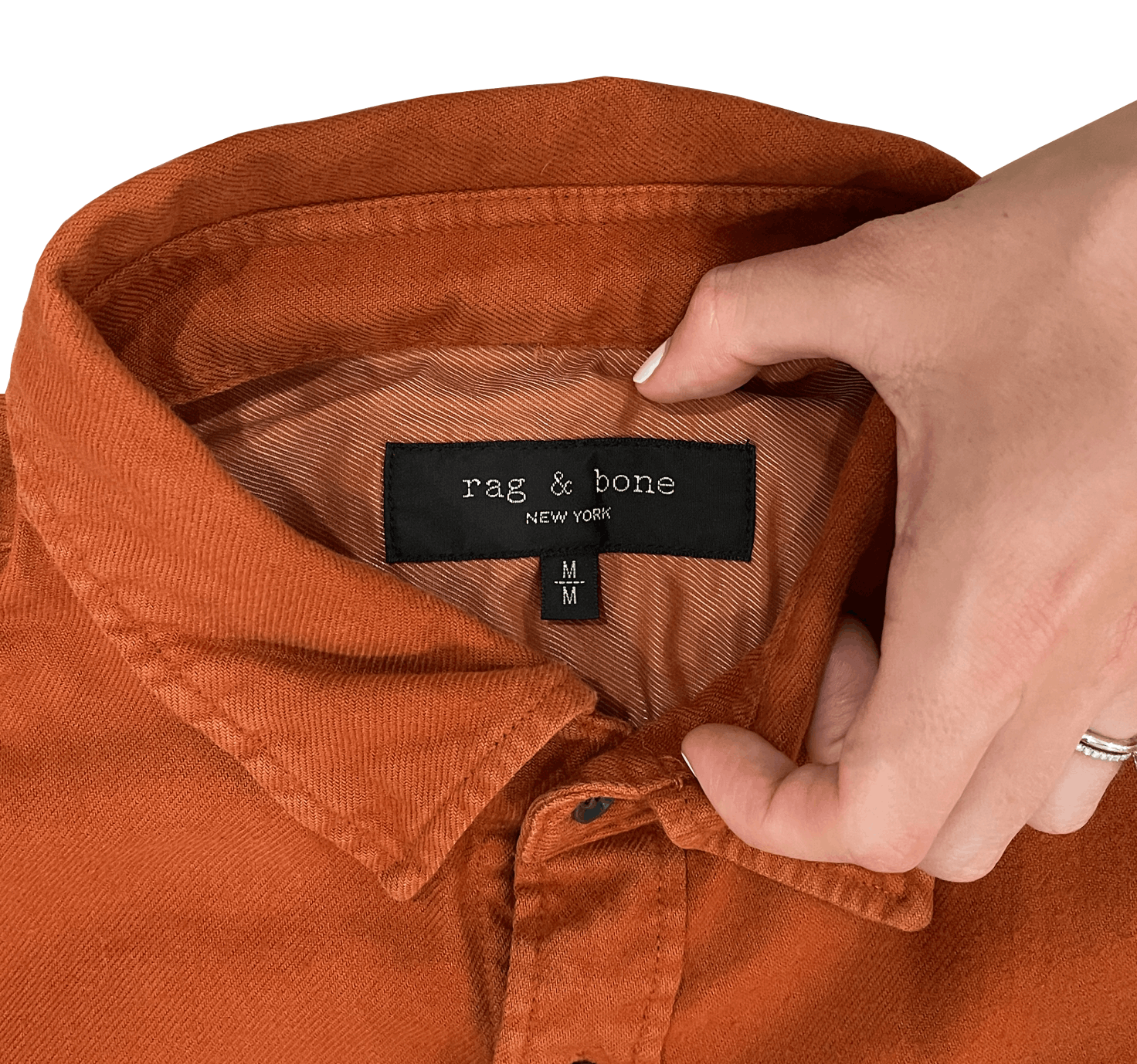 Rag & Bone Rag & Bone Stretch Cotton Moleskin Jacket In Orgtea Size US M / EU 48-50 / 2 - 7 Thumbnail