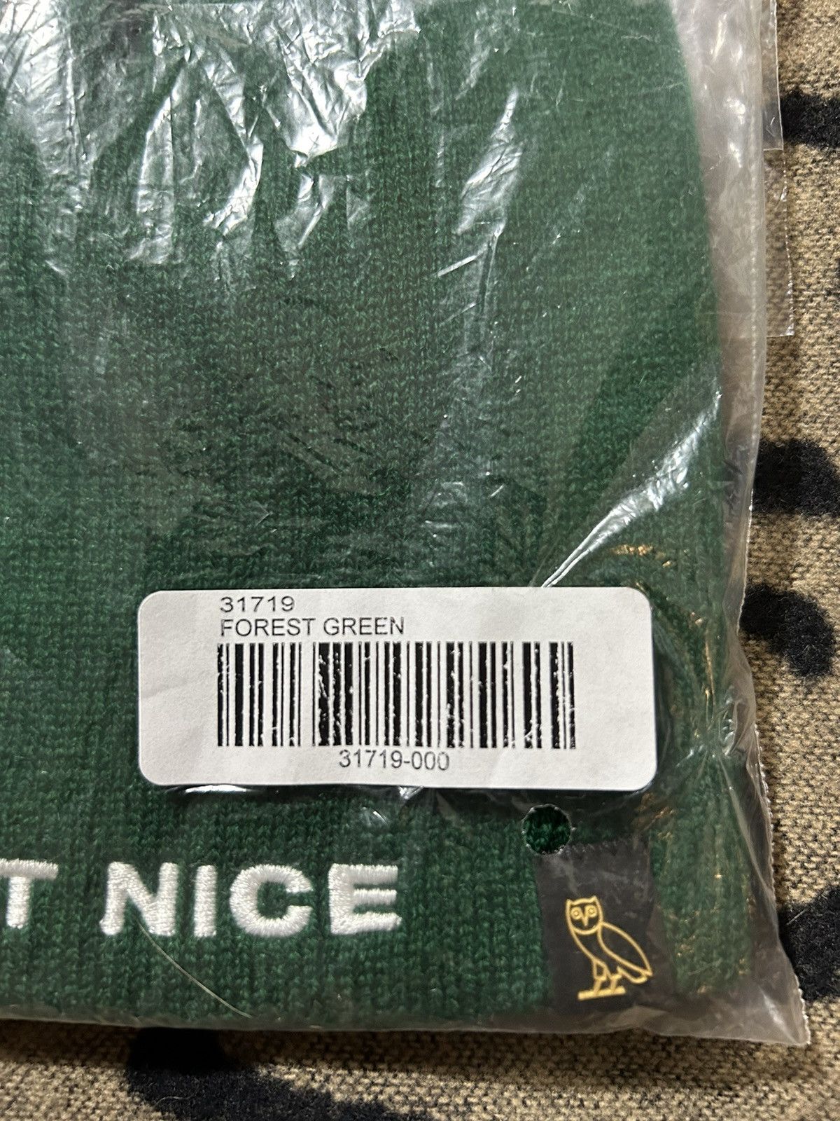October's Very Own 2017 “Not Nice” Beanie Size ONE SIZE - 5 Thumbnail