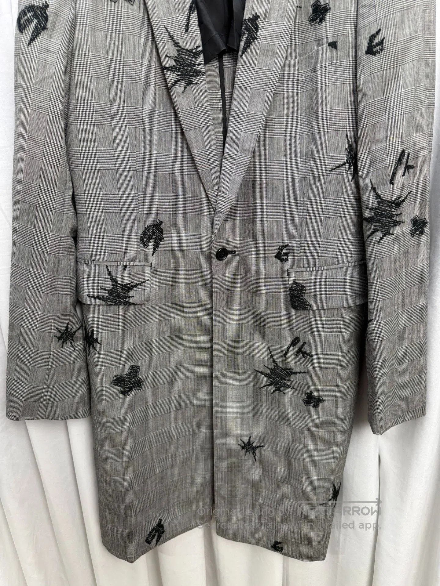Comme des Garcons Homme Plus Comme des Garçons Homme Plus Embroidered Coat. Size US M / EU 48-50 / 2 - 3 Thumbnail