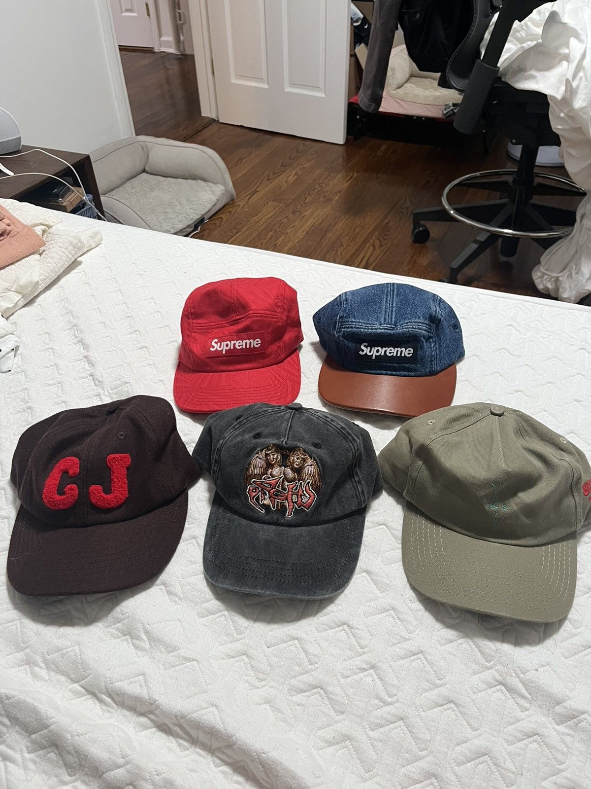 Supreme 2015 Supreme Box Logo Camp Cap Size ONE SIZE - 5 Thumbnail