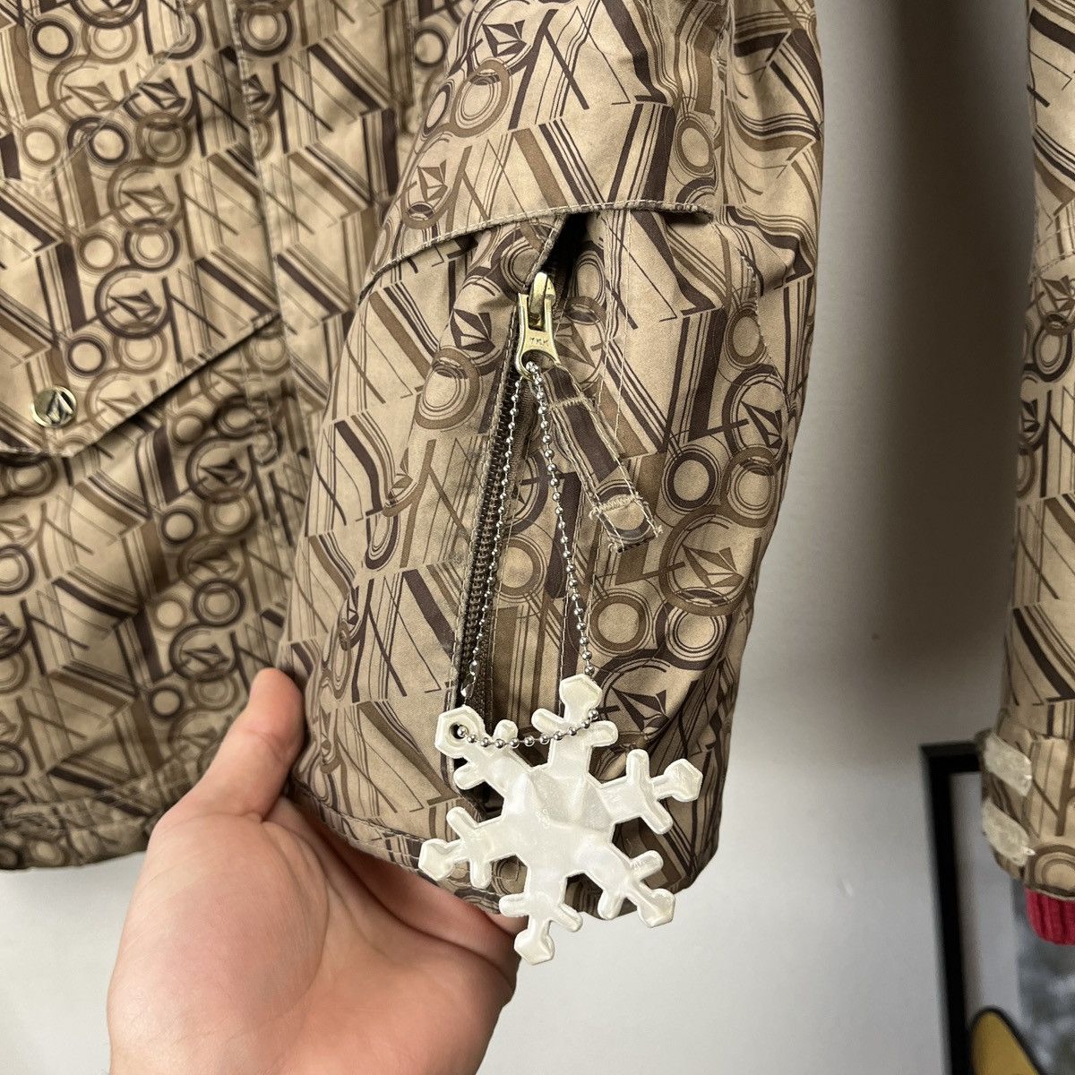 Volcom Vintage Ski Jacket Volcom Gore-Tex 3 in 1 Snowboard hiking Size US S / EU 44-46 / 1 - 6 Thumbnail