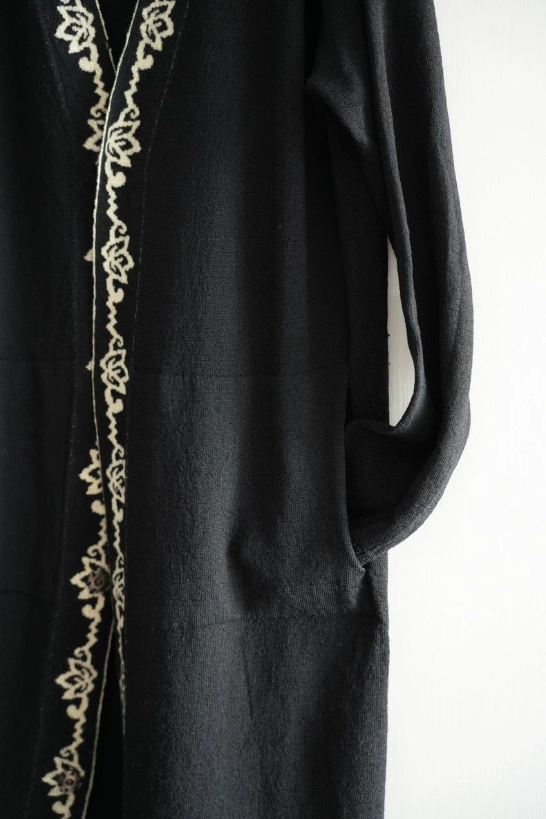 Yohji Yamamoto Yohji Yamamoto 03aw Palace Lace Wool Cardigan shirt 2503-Ne Size US L / EU 52-54 / 3 - 4 Thumbnail