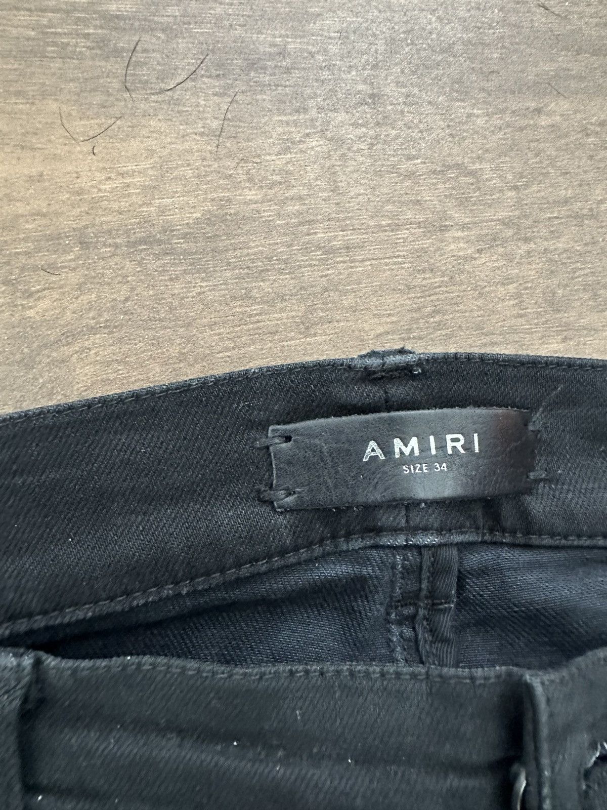 Amiri Amiri Grudge Patch Jeans Size US 34 / EU 50 - 2 Thumbnail