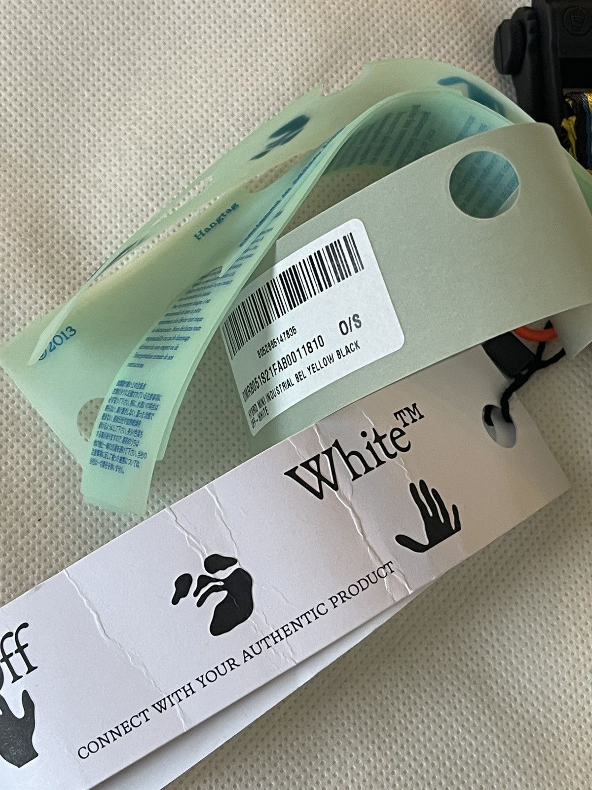 Off-White OFF-WHITE MINI INDUSTRIAL BELT NWT Size ONE SIZE - 10 Thumbnail