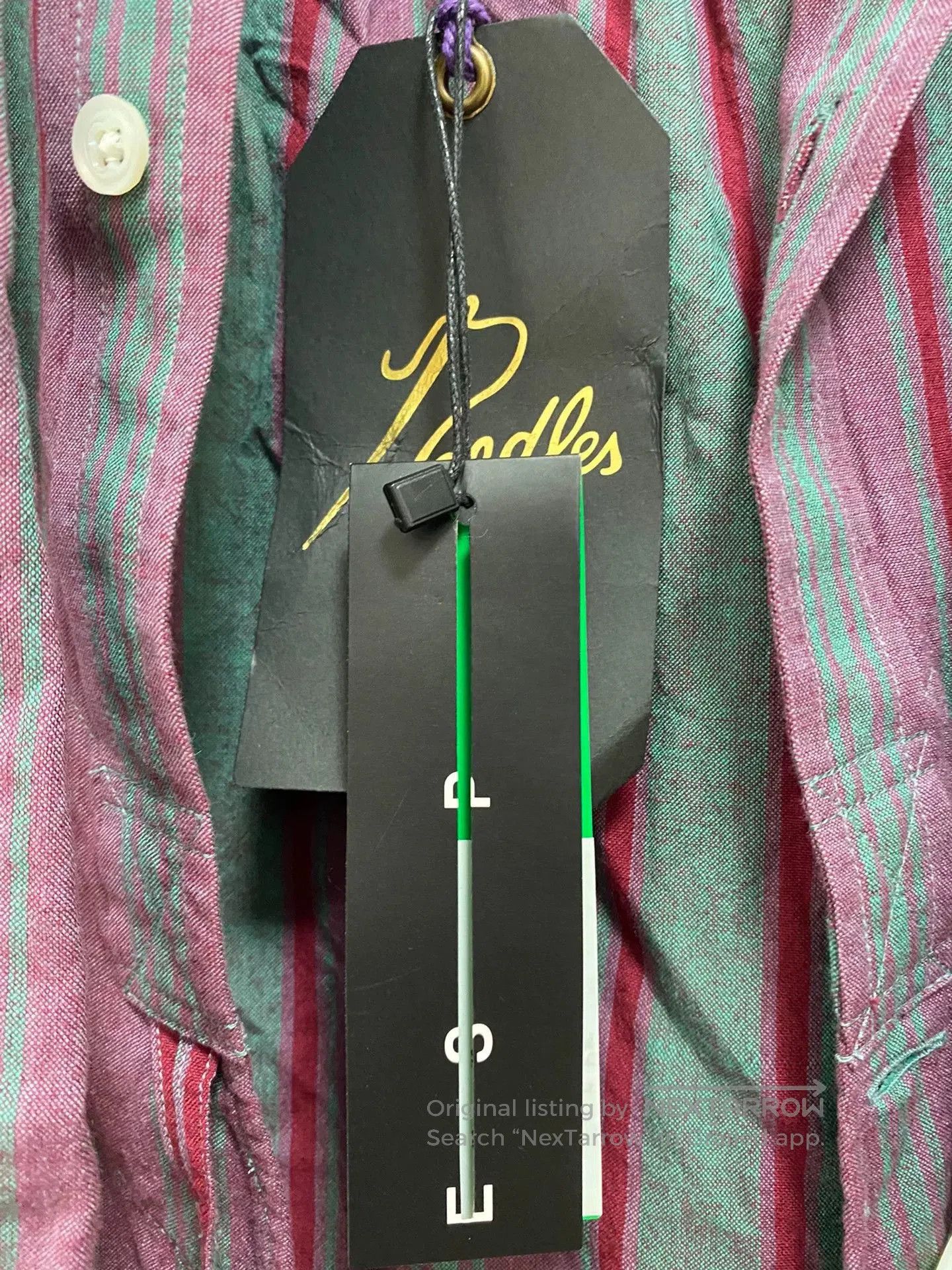 Needles Needles Striped Long. Size XS / US 0-2 / IT 36-38 - 4 Thumbnail