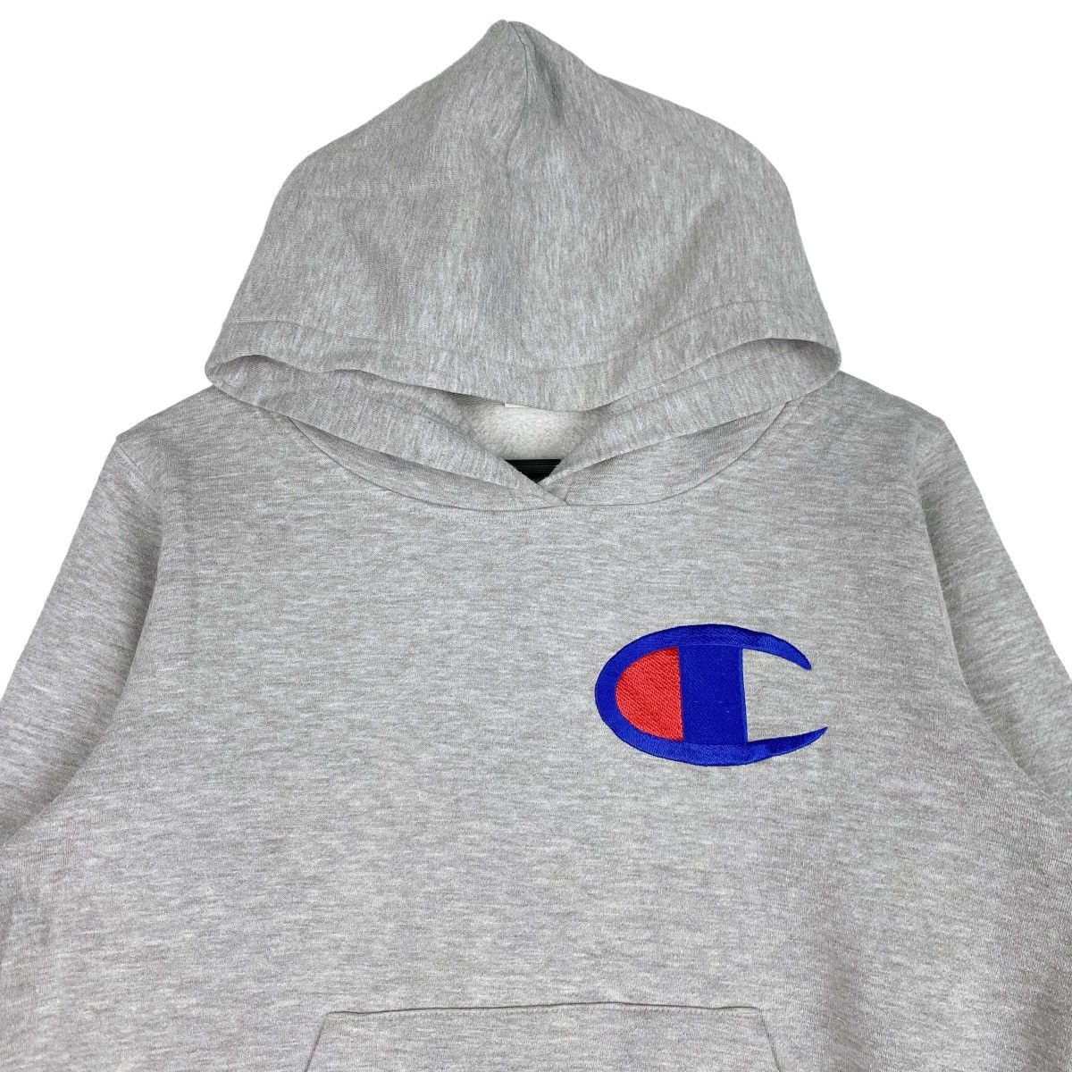 Champion × Vintage Vintage Champion Big Embroidered Hoodie Size M Size US M / EU 48-50 / 2 - 4 Thumbnail