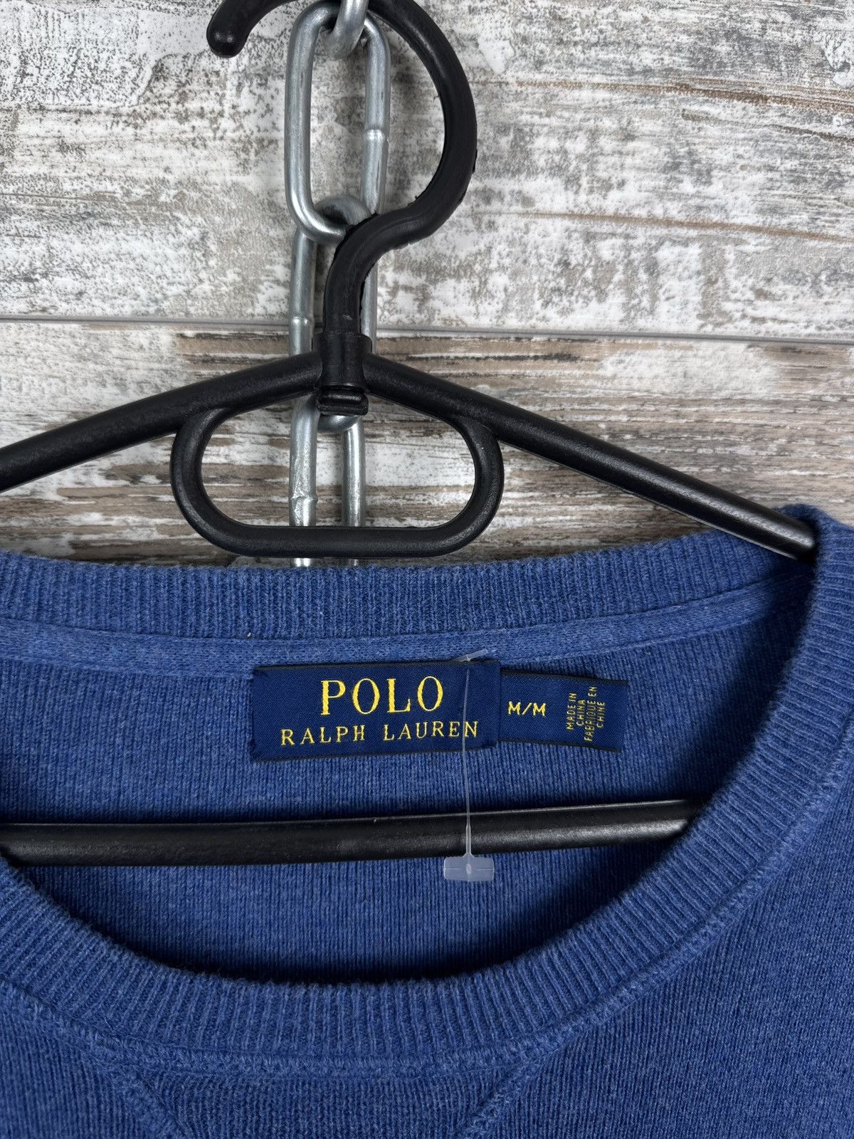 Polo Ralph Lauren × Vintage Mens Vintage Polo Ralph Lauren sweaters blue sweatshirt Size US M / EU 48-50 / 2 - 5 Thumbnail