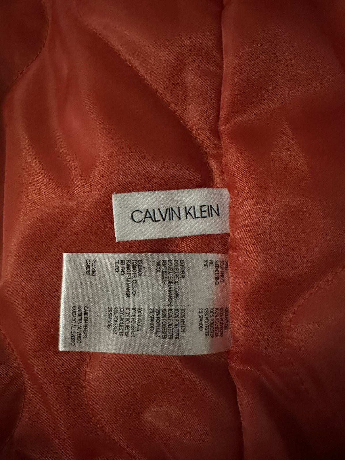 Calvin Klein Calvin Klein CK Navy Blue Bomber Jacket Size US M / EU 48-50 / 2 - 4 Thumbnail