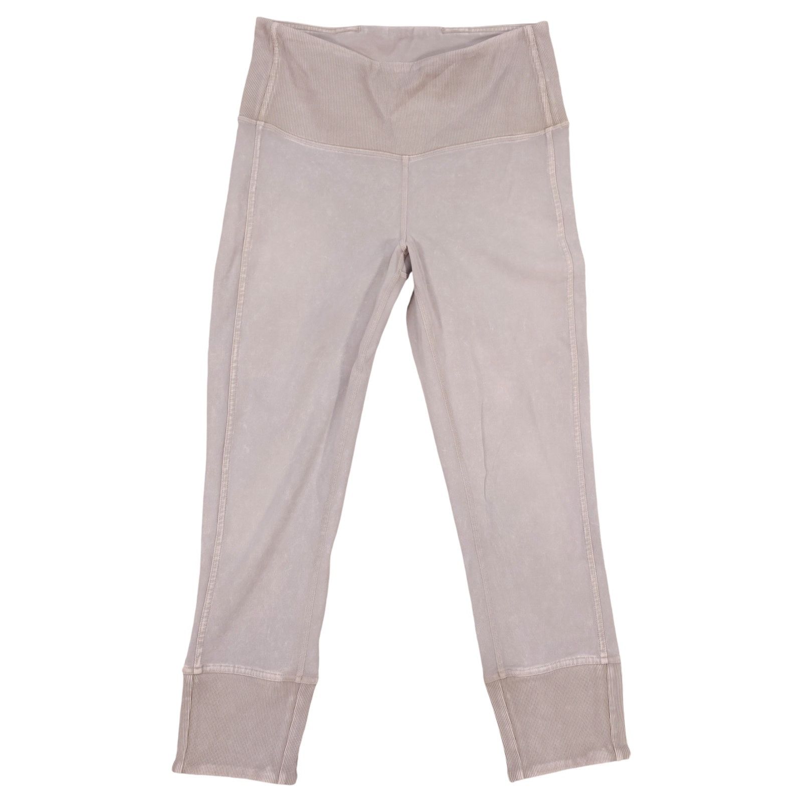 Lululemon Lululemon Wunder Under Crop 23" *Ribbed Washed French Clay 6 Size 28" / US 6 / IT 42 - 1 Thumbnail