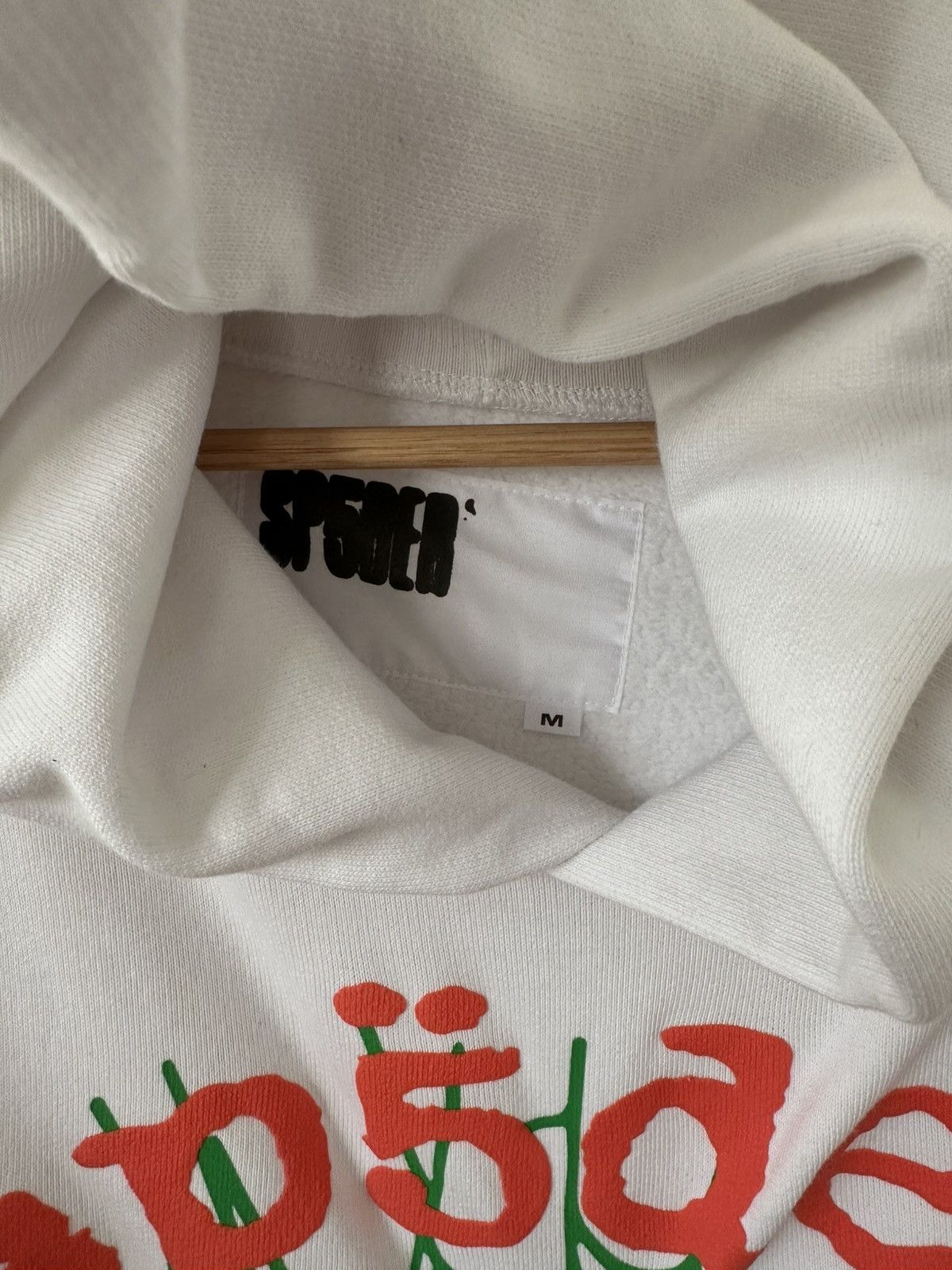 Sp5der Sp5der white hoodie Size US M / EU 48-50 / 2 - 2 Thumbnail