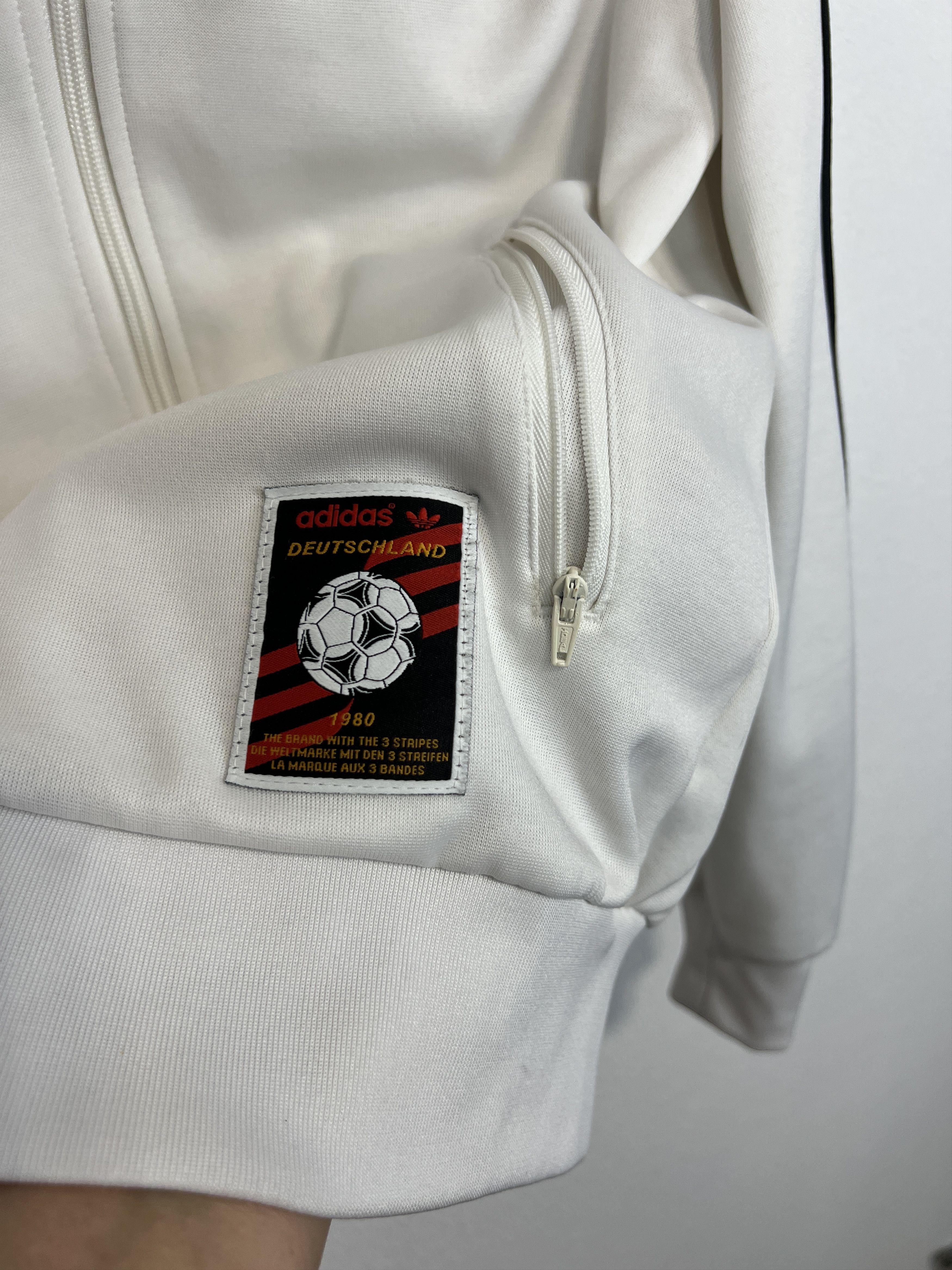 Adidas Originals Germany World Cup Football Jacket Soccer Track Top Size US S / EU 44-46 / 1 - 5 Thumbnail