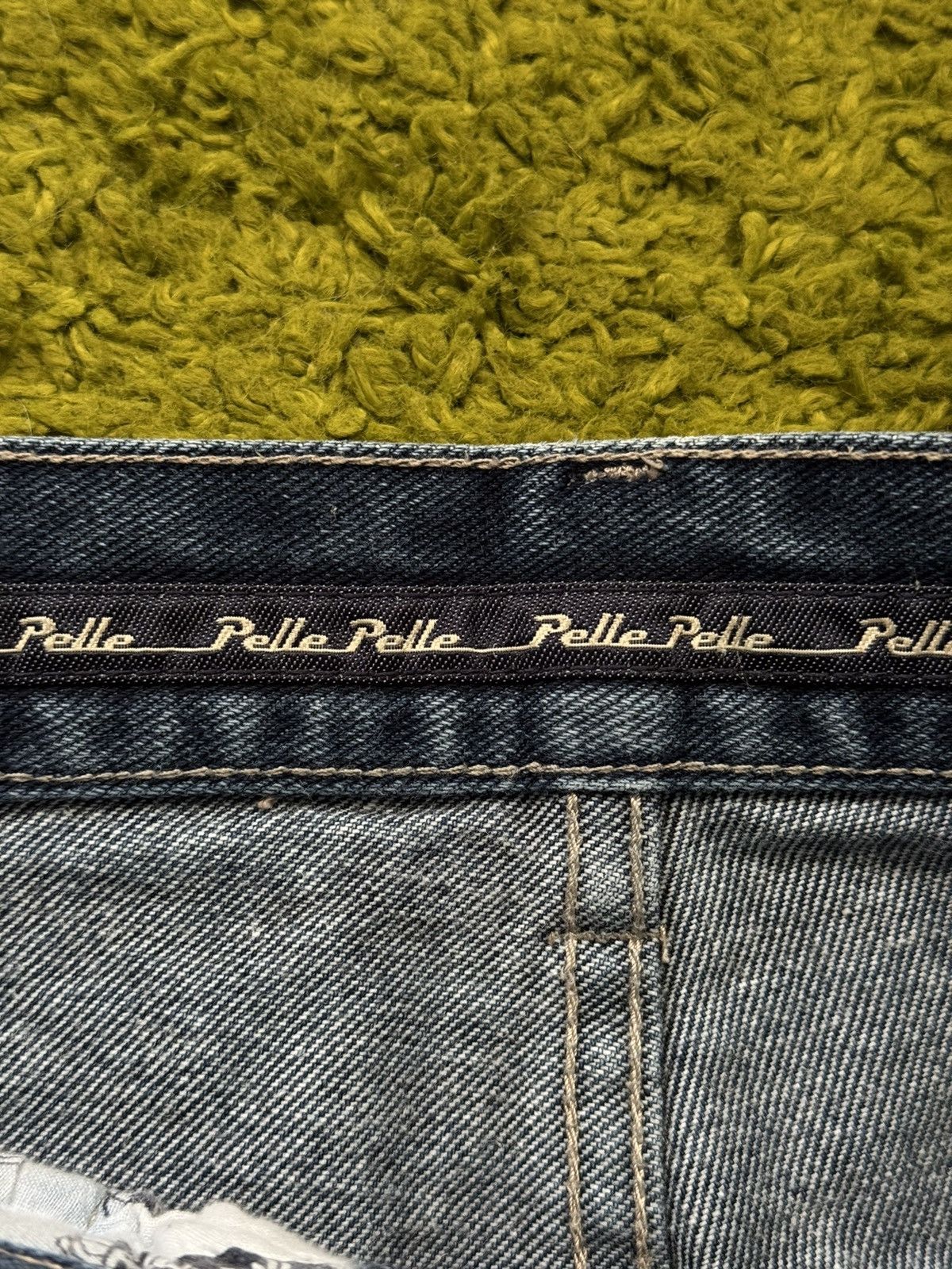 Pelle Pelle Pelle Pelle 2000s vintage Y2K wide leg baggy fit jeans denim Size US 26 / EU 42 - 5 Thumbnail