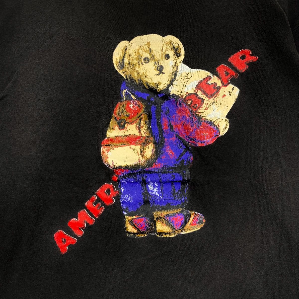 Vintage Vintage AMERICAN BEAR OUTDOOR Nature Tee Shirt Size M / US 6-8 / IT 42-44 - 3 Thumbnail