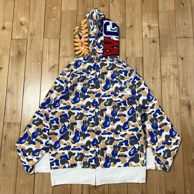 Bape 2024 🔥Maebashi Store Camo🔥 BAPE shark full zip hoodie APE Size US S / EU 44-46 / 1 - 3 Thumbnail