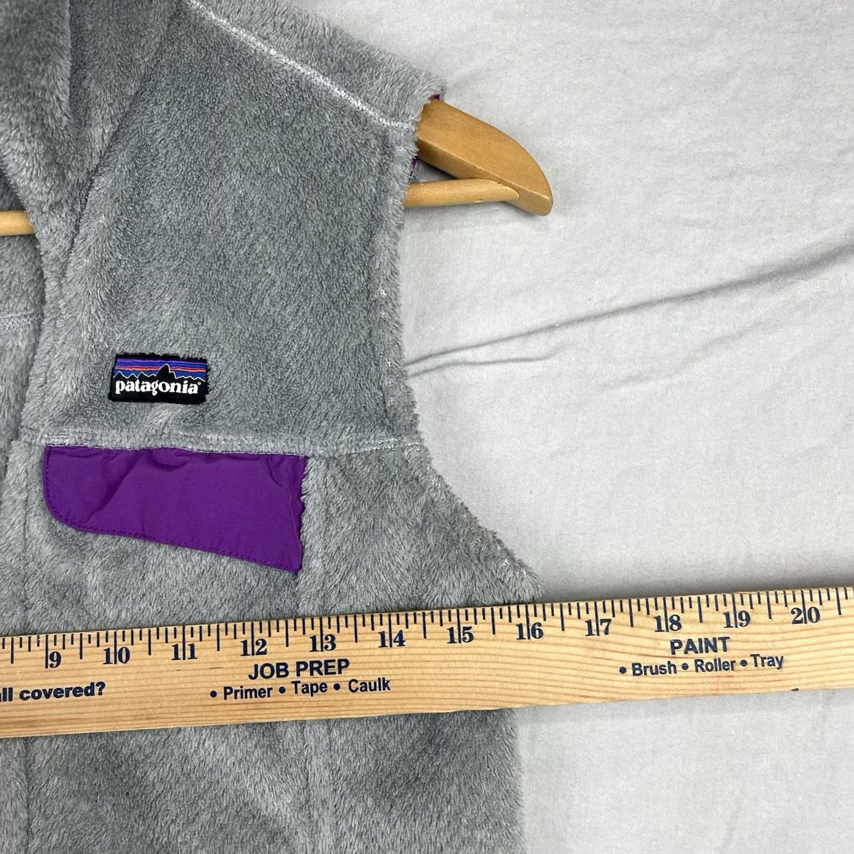 Patagonia Patagonia Vest Womens Small Gray Re-Tool Zip Up Fleece Outdoor Casual 25445 Size S / US 4 / IT 40 - 7 Thumbnail