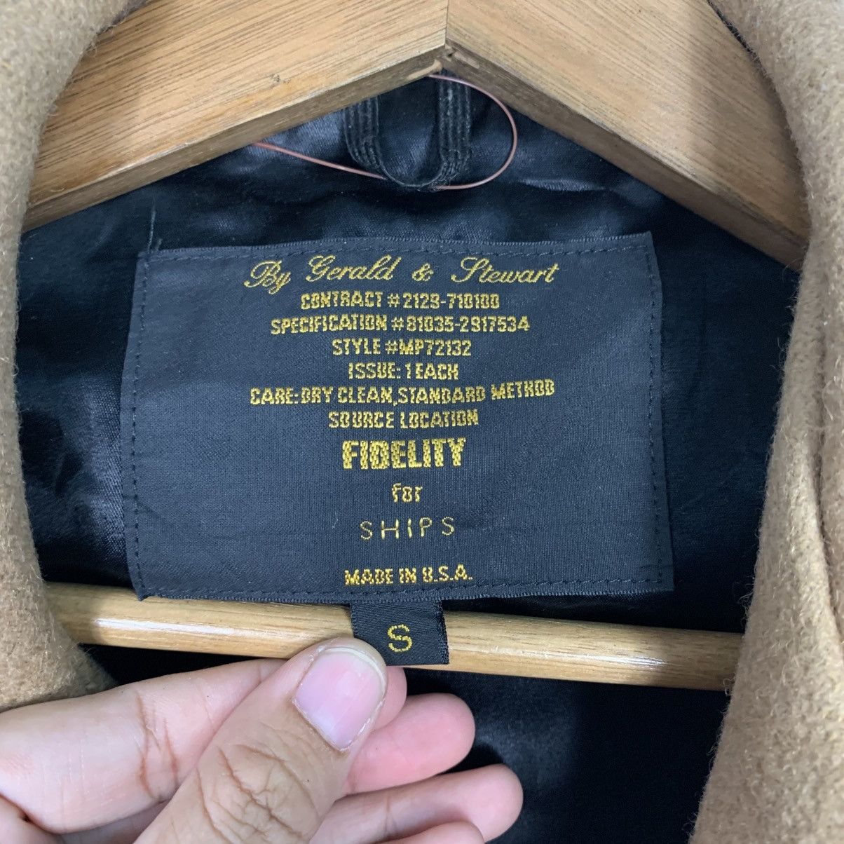 SHIPS Ships x Fidelity Double Breasted Jacket Size US S / EU 44-46 / 1 - 15 Thumbnail