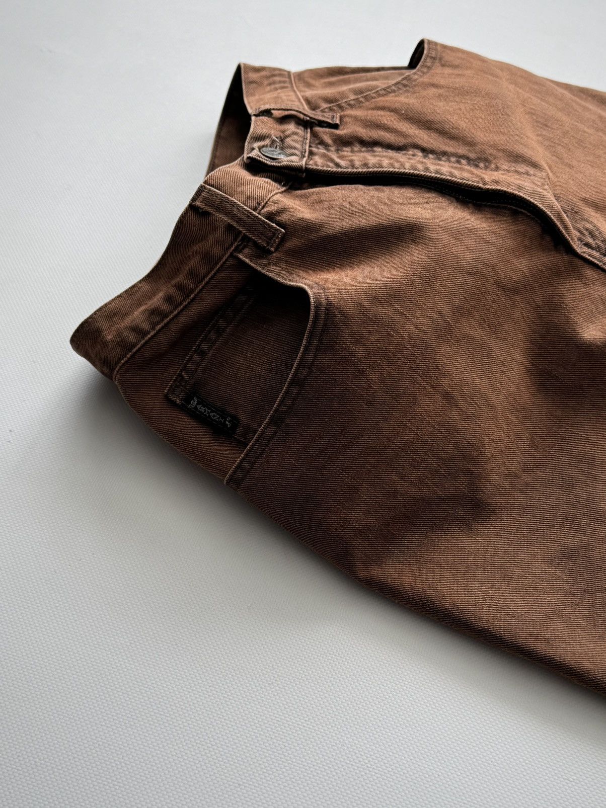 Armani Vintage 1990s Armani Jeans Copper Pants Size 30" / US 8 / IT 44 - 4 Thumbnail