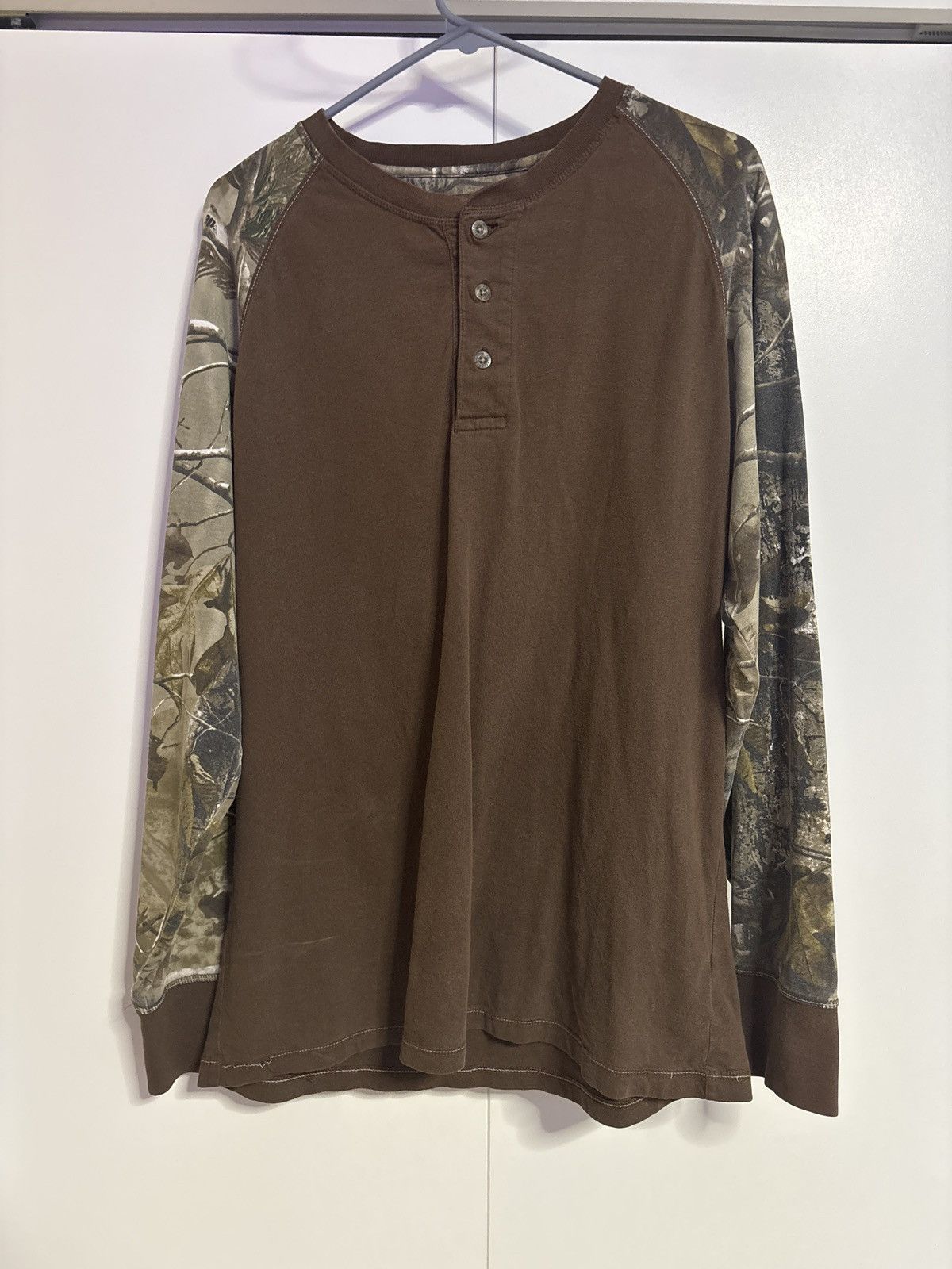 Realtree Real tree brown camo long sleeve Size US M / EU 48-50 / 2 - 1 Thumbnail