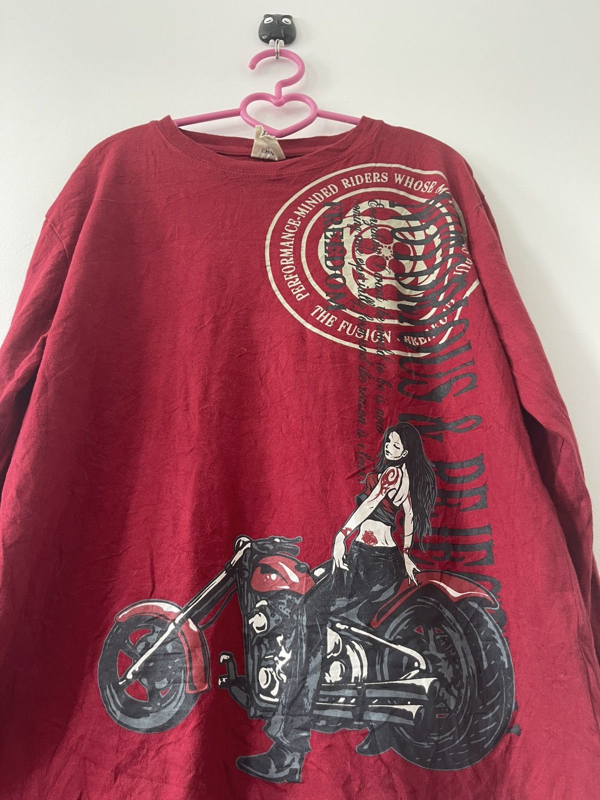Hysteric Glamour Rare Vintage CURE ALL Notorious & Rejection Rider Sexy Lady Size US L / EU 52-54 / 3 - 4 Thumbnail