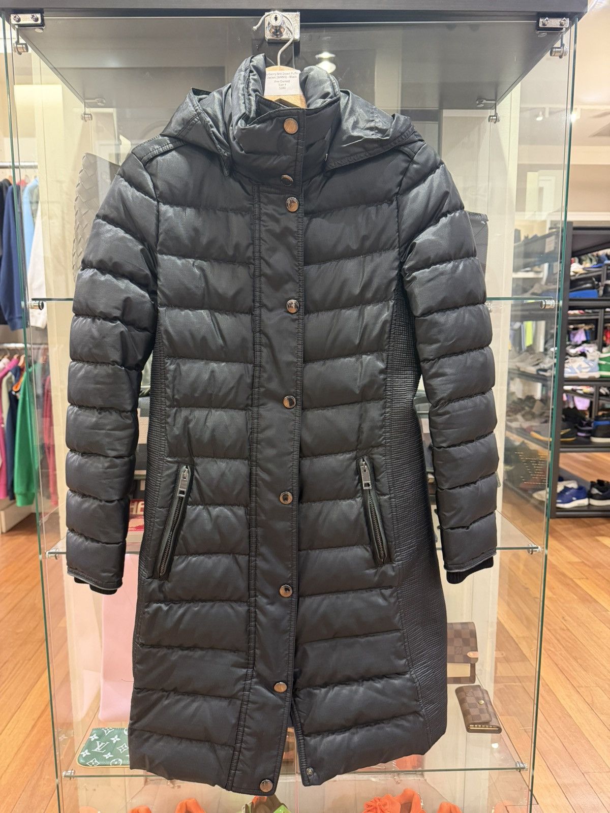 Burberry Burberry Brit Down Puffer Jacket Size S / US 4 / IT 40 - 1 Thumbnail
