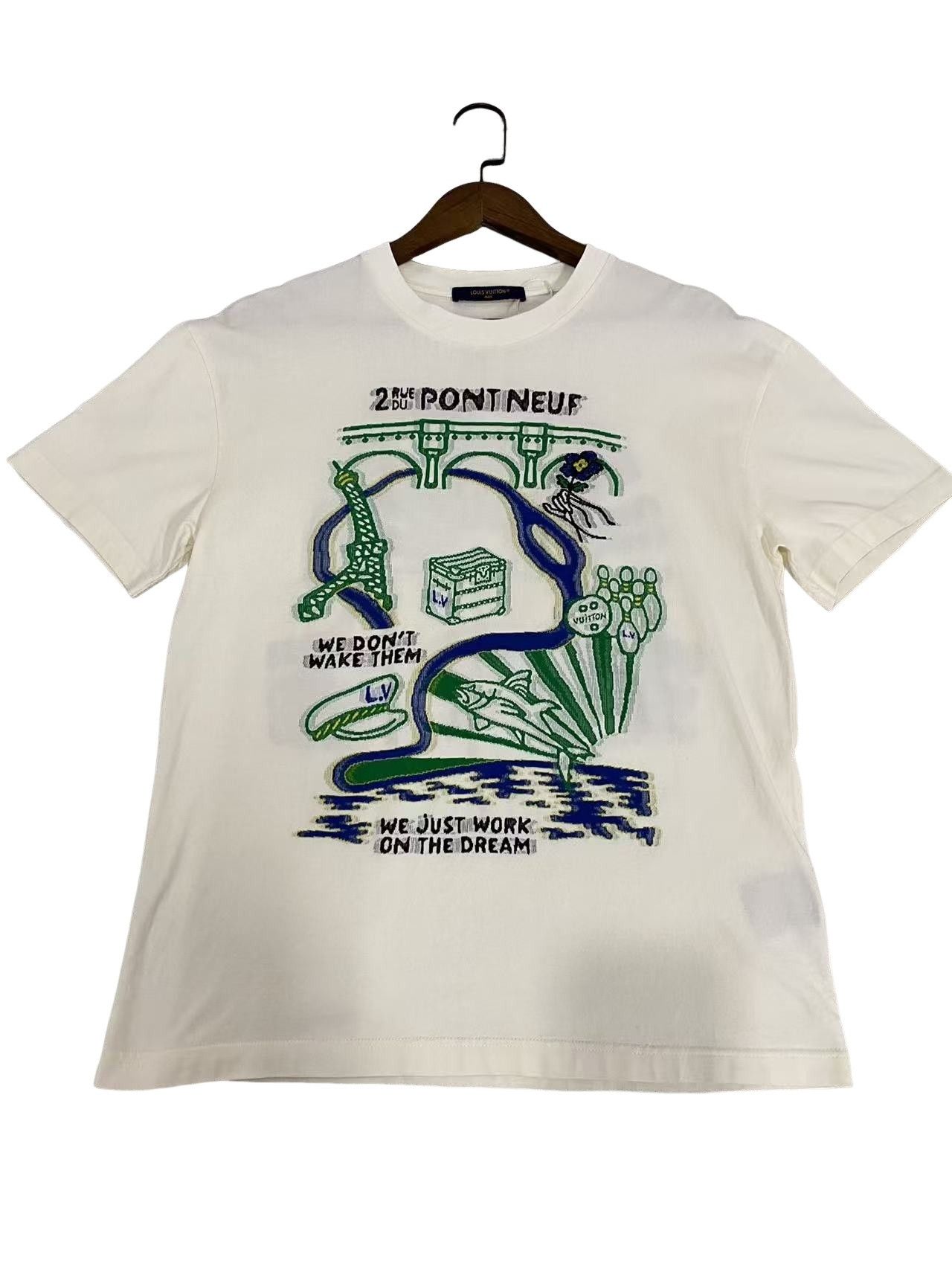 Louis Vuitton Louis Vuitton Paris France Pont Neuf 2018 Tee | Grailed
