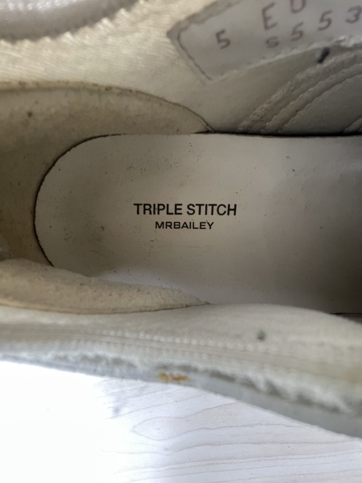 Ermenegildo Zegna ZEGNA x MRBAILEY Triple Stitch Sneakers Size US 6 / EU 39 - 10 Thumbnail