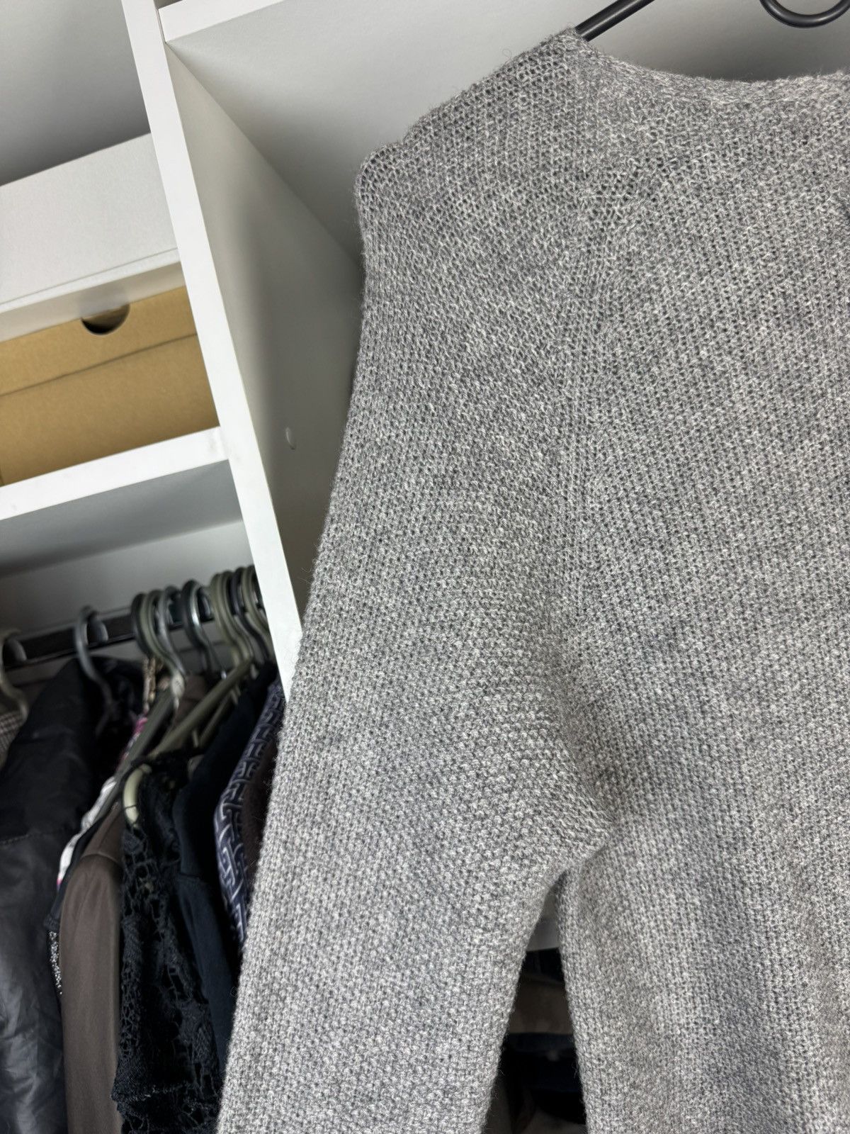 hannes roether Hannes Roether Women’s Yak Merino Wool Longline Sweater Size L / US 10 / IT 46 - 19 Thumbnail