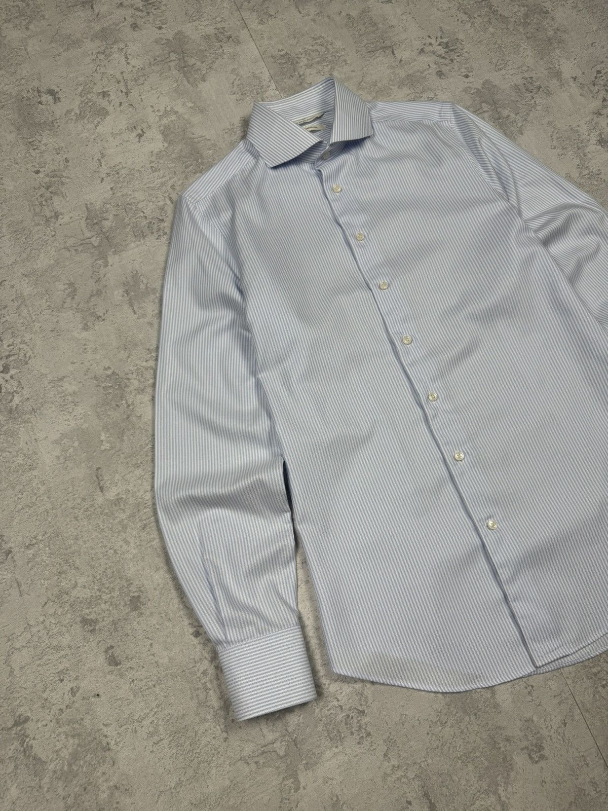Suitsupply Suitsupply Shirt Button Up Striped Size 38 Size US M / EU 48-50 / 2 - 2 Thumbnail