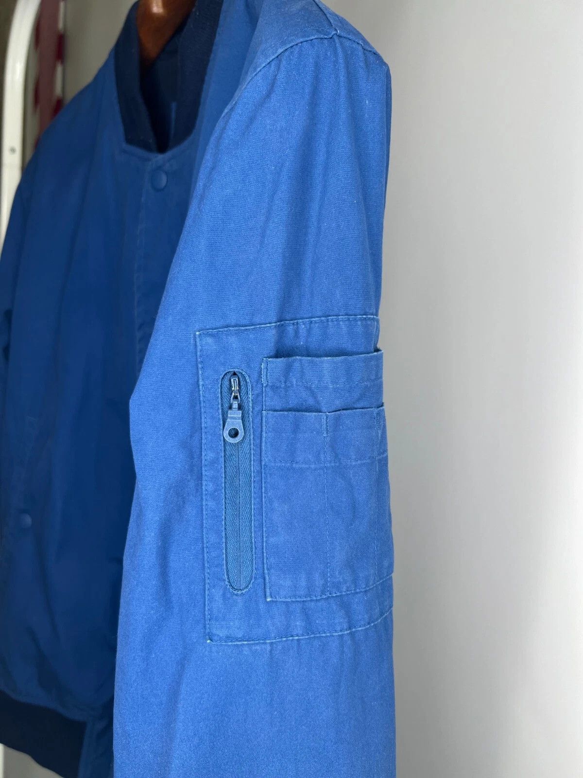 Lacoste Lacoste Live Navy Blue Croc Logo Casual Bomber Jacket Size US M / EU 48-50 / 2 - 8 Thumbnail