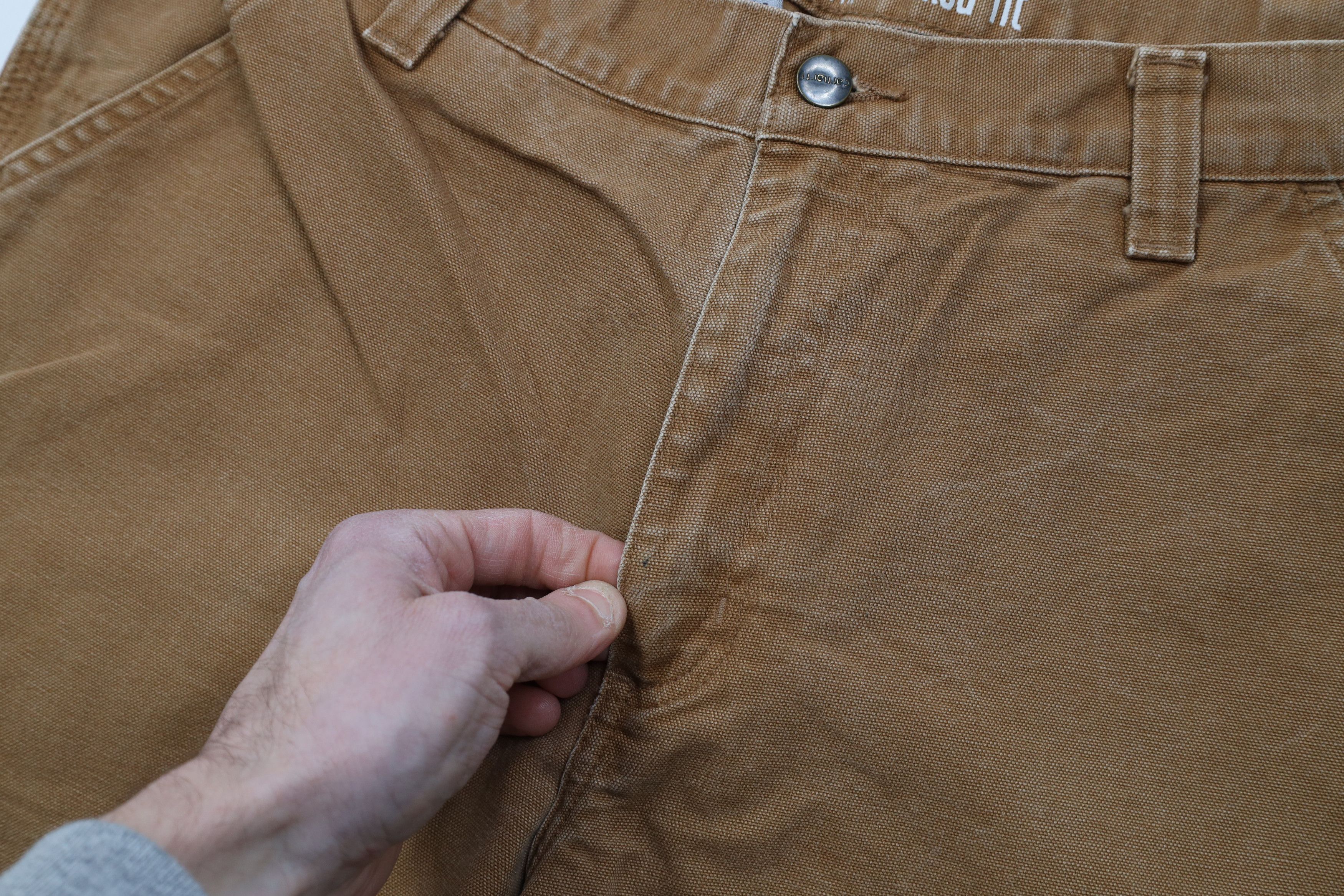 Carhartt Vintage Y2K Carhartt Relaxed Canvas Wide Leg Dungaree Pants Size US 36 / EU 52 - 8 Thumbnail