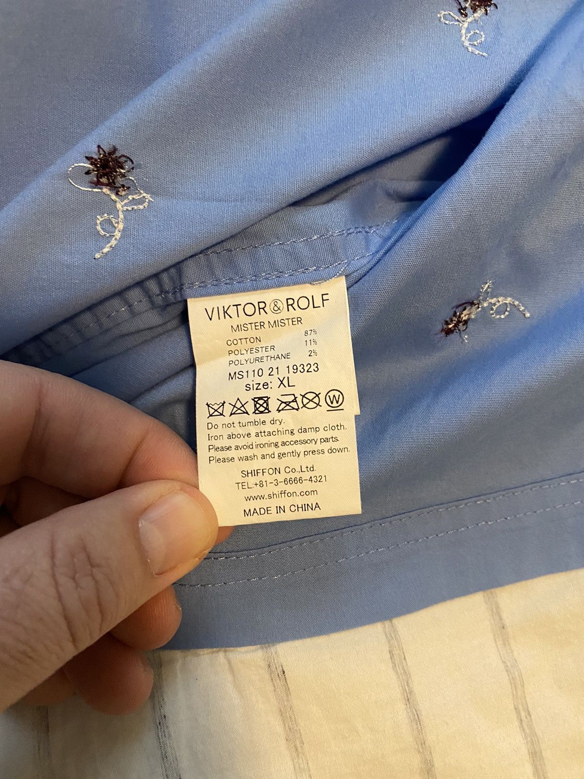Viktor & Rolf Viktor & Rolf Mister Mister Sequin S/S Shirt XL Size US XL / EU 56 / 4 - 11 Thumbnail