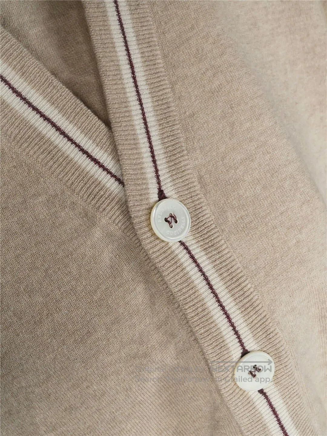Brunello Cucinelli Brunello Cucinelli Cashmere Cardigan. Size US L / EU 52-54 / 3 - 3 Thumbnail