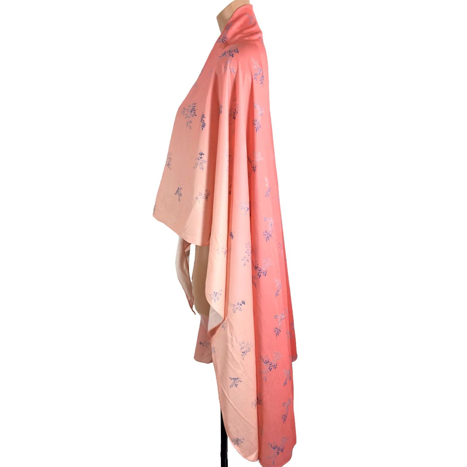 Pinko VTG 1970s Sand Pebble Of Hawaii Floral Maxi Wrap Sarong Dress Pink HW Floral Wrap Maxi Sand Pebble Of Hawaii Womens One Size Regular Polyester Tie NM Size ONE SIZE - 4 Thumbnail