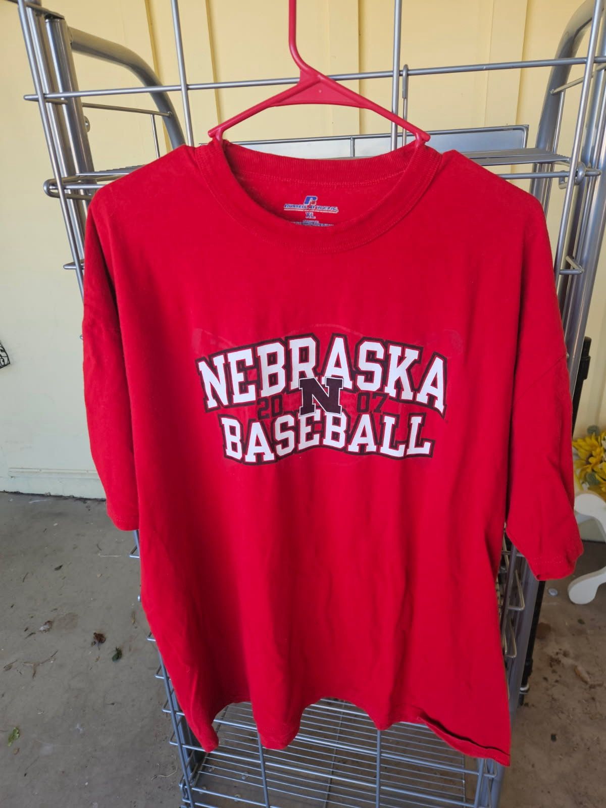Russell Athletic Nebraska Baseball 2007 Russell Athletic Tee Size US XL / EU 56 / 4 - 1 Thumbnail