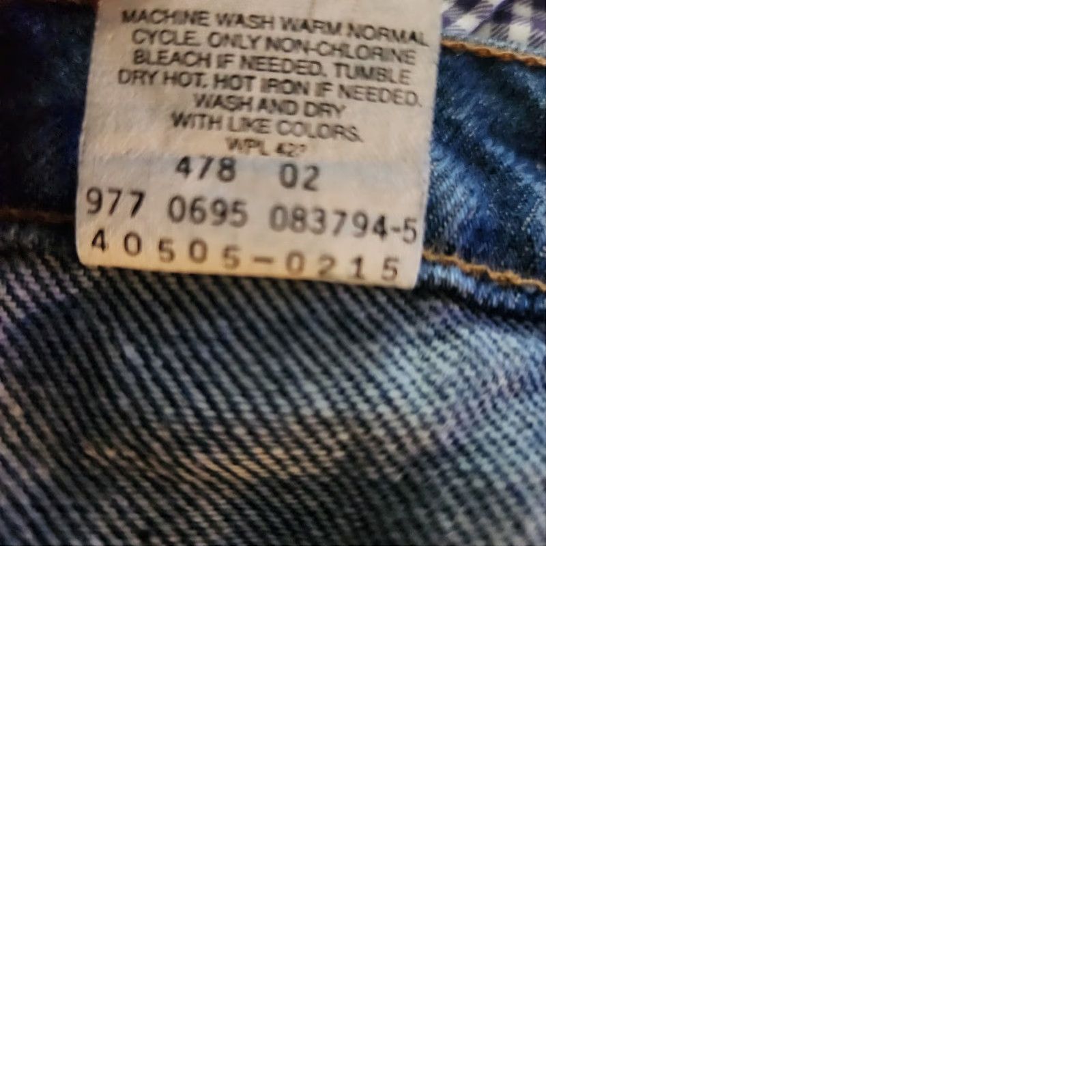 Levi's VINTAGE Levis 505 Orange Tab Jeans Regular 42x30 Denim Blue Mens 90s Straight Belt Pockets Comfortable Regular Fit Denim Blue Mens Jeans 90s Theme Size US 42 / EU 58 - 9 Thumbnail