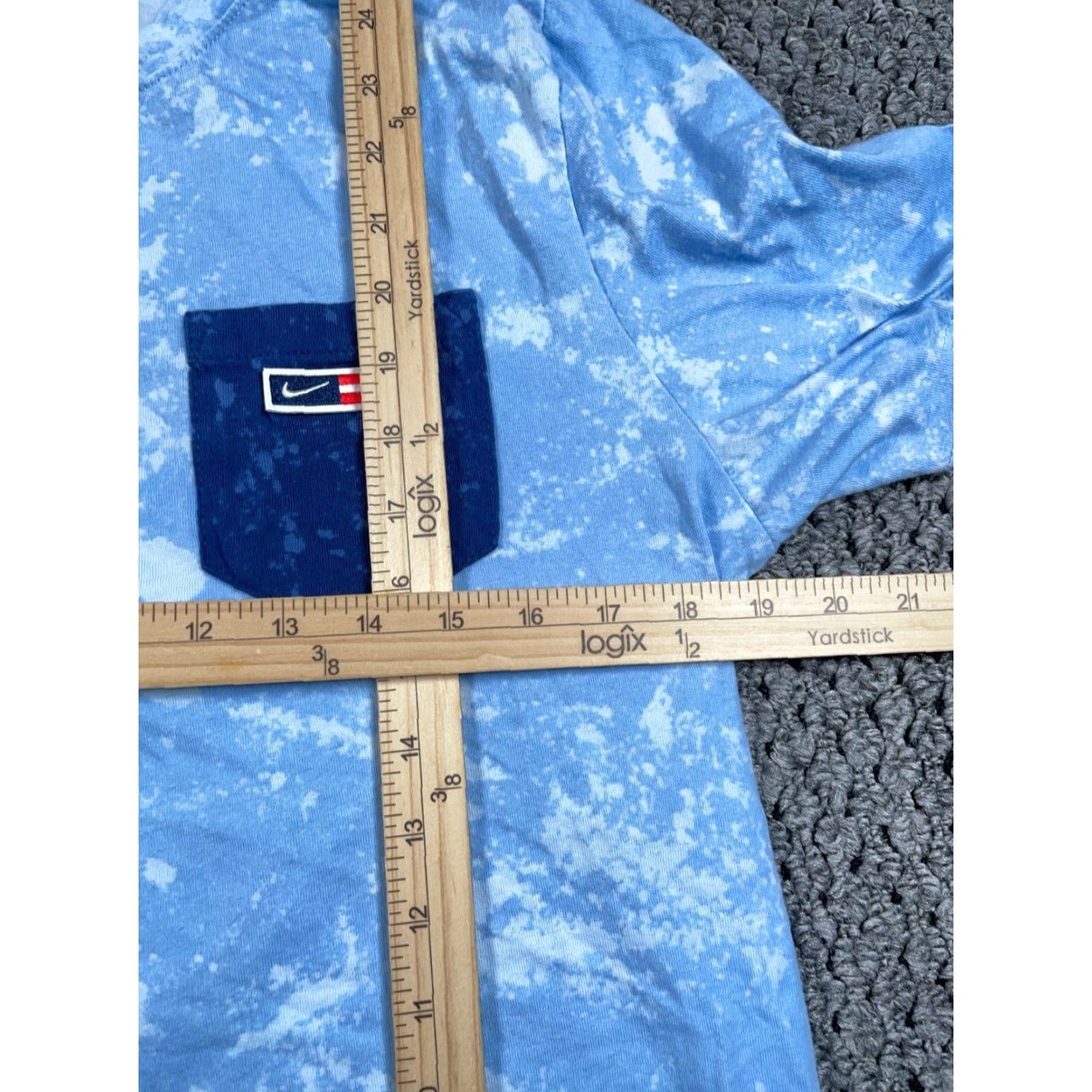 Nike Nike Team USA Tie Dye Cotton T-Shirt Men Medium Blue Space 90s Retro Sports Size US M / EU 48-50 / 2 - 7 Thumbnail