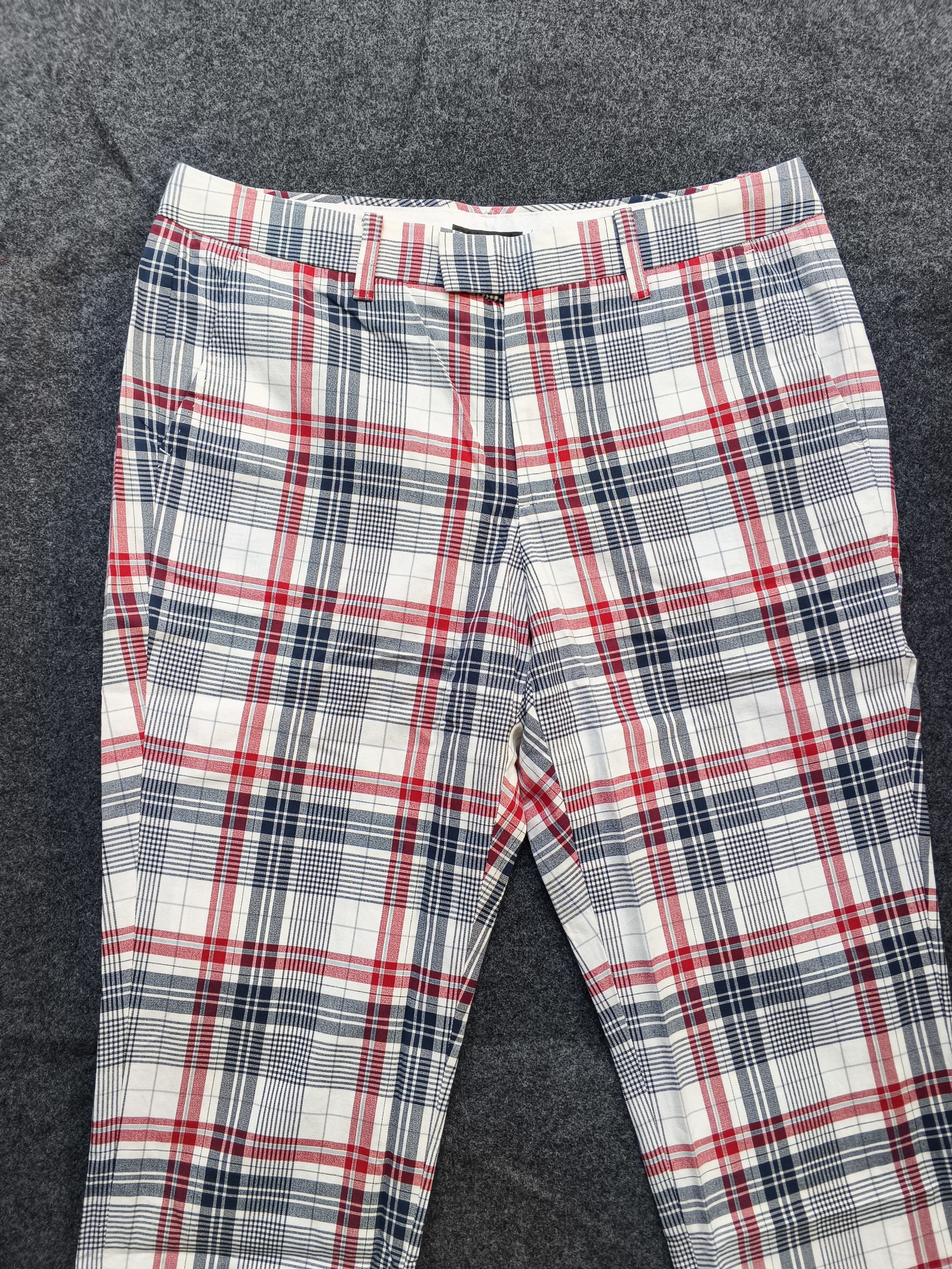 Japanese Brand INED By YOHJI YAMAMOTO PLAID PANT Size US 33 - 3 Thumbnail