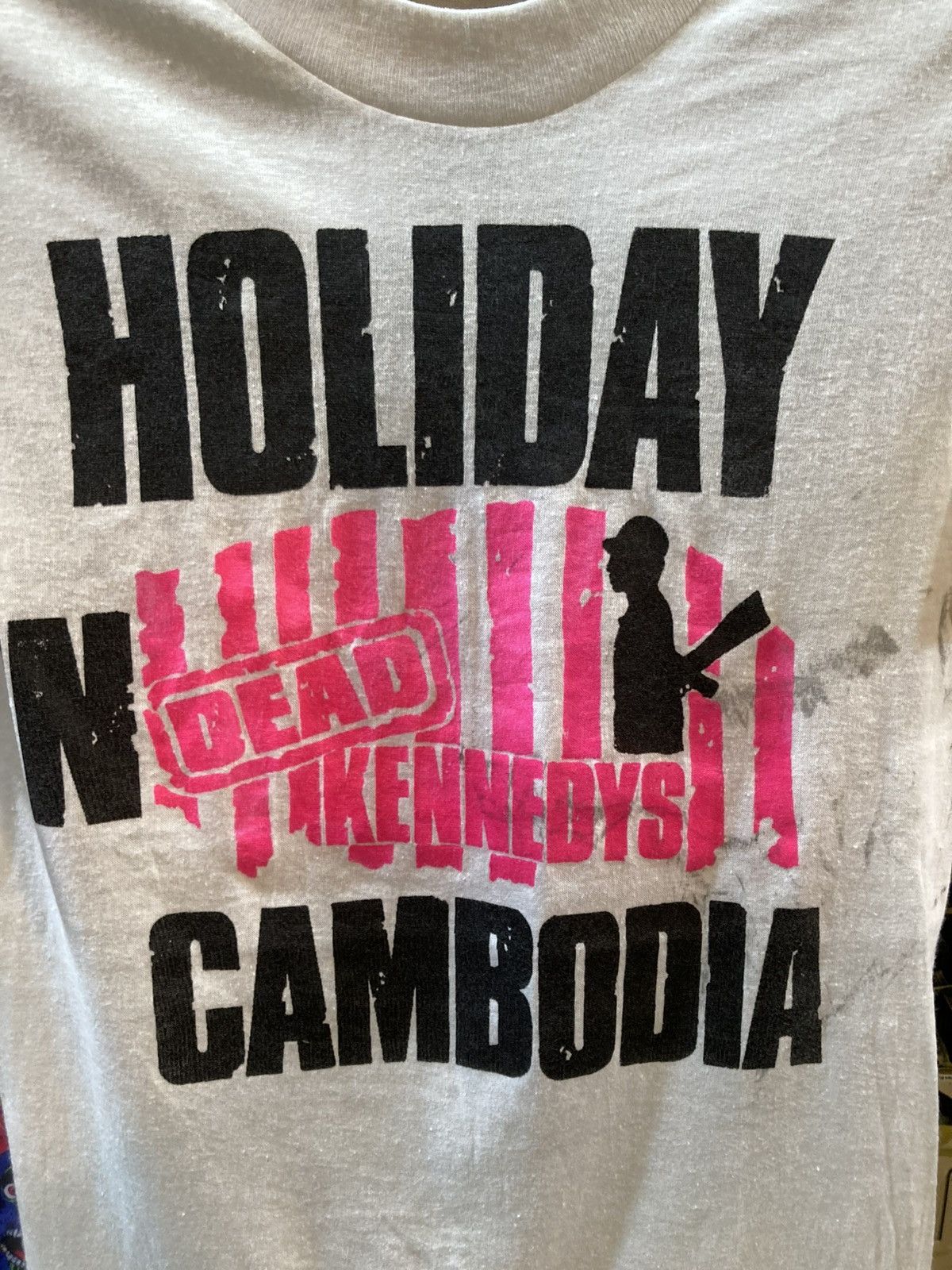 Band Tees Dead Kennedys Holiday Cambodia Tee Size US S / EU 44-46 / 1 - 2 Thumbnail