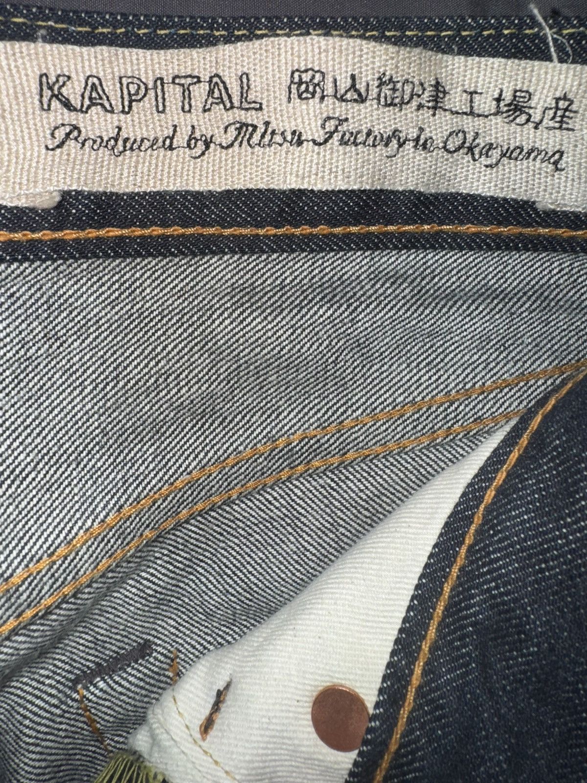 Kapital Kapital Dark Blue Denim Size US 28 / EU 44 - 3 Thumbnail