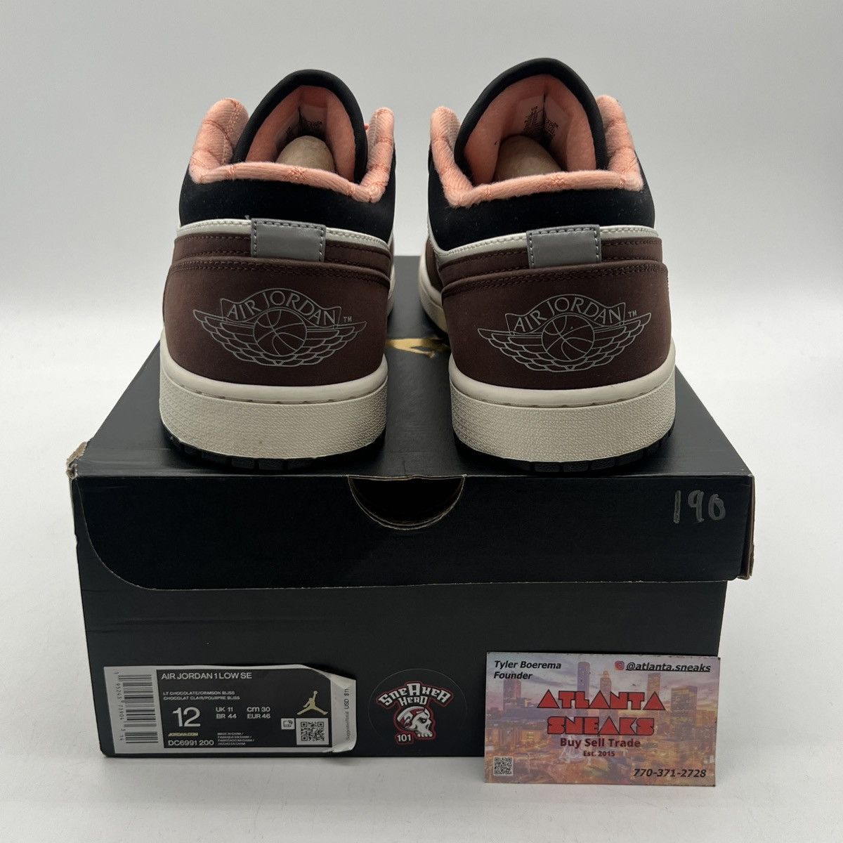 Nike Air Jordan 1 Low mocha Size US 12 / EU 45 - 3 Thumbnail