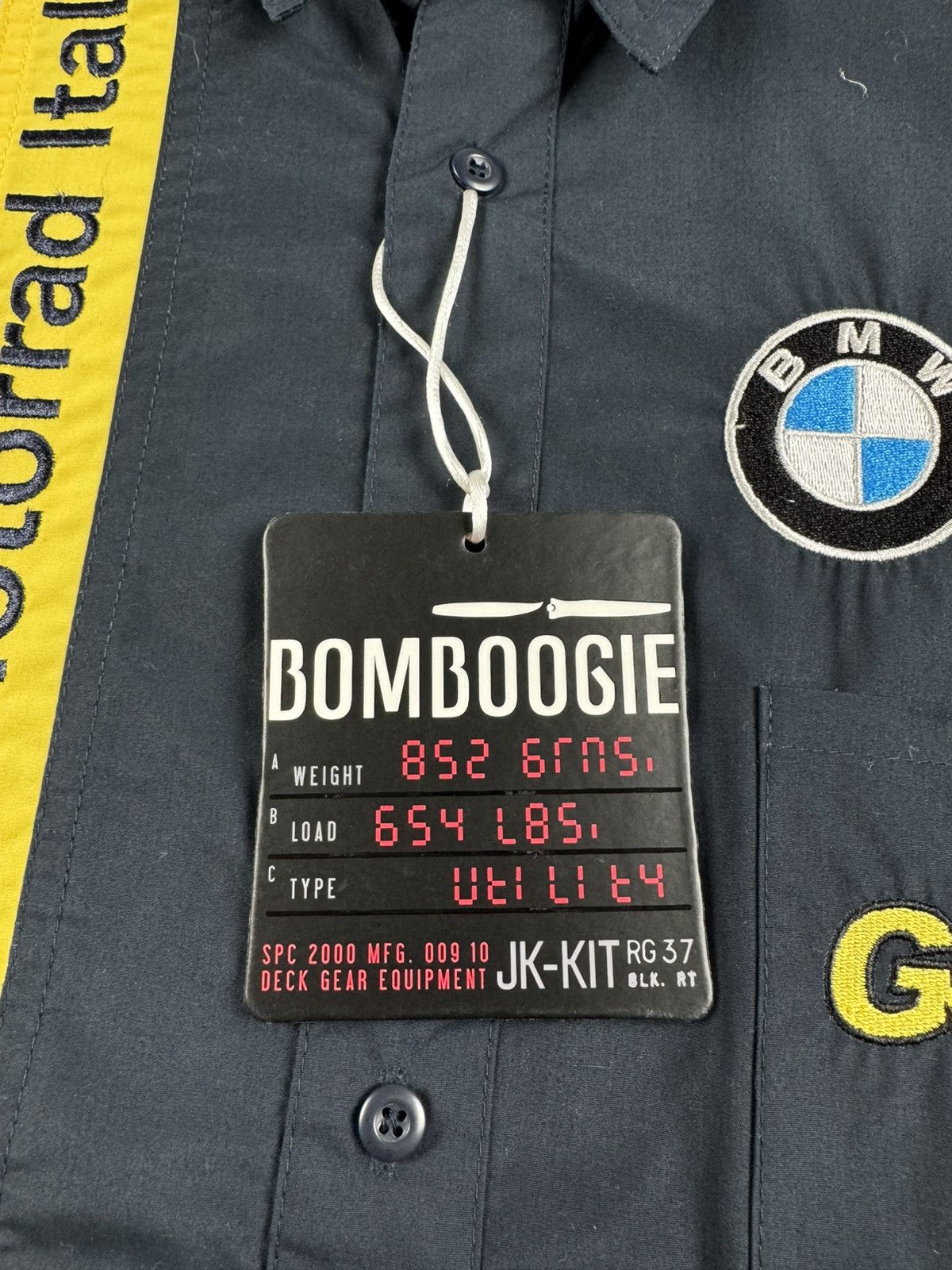 Bomboogie Vintage Bomboogie Formula 1 F1 Motorrad Button NEW Shirt Tee Size US S / EU 44-46 / 1 - 13 Thumbnail